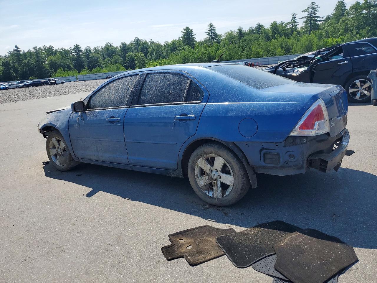 2009 Ford Fusion Se Blue vin: 3FAHP07Z09R172633