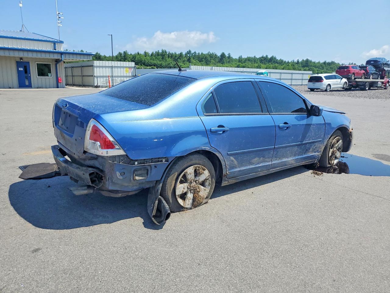 2009 Ford Fusion Se Blue vin: 3FAHP07Z09R172633