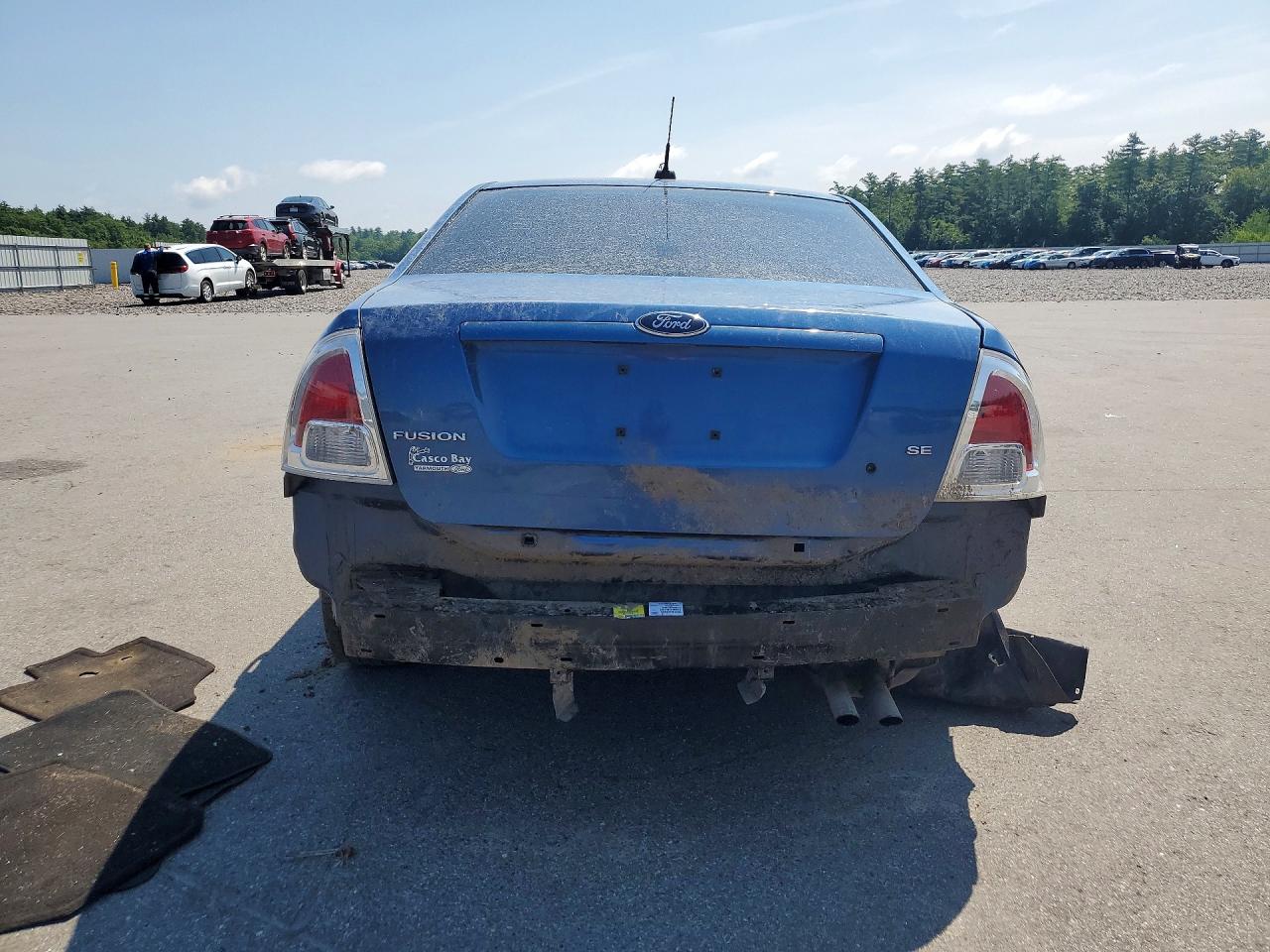 2009 Ford Fusion Se Blue vin: 3FAHP07Z09R172633