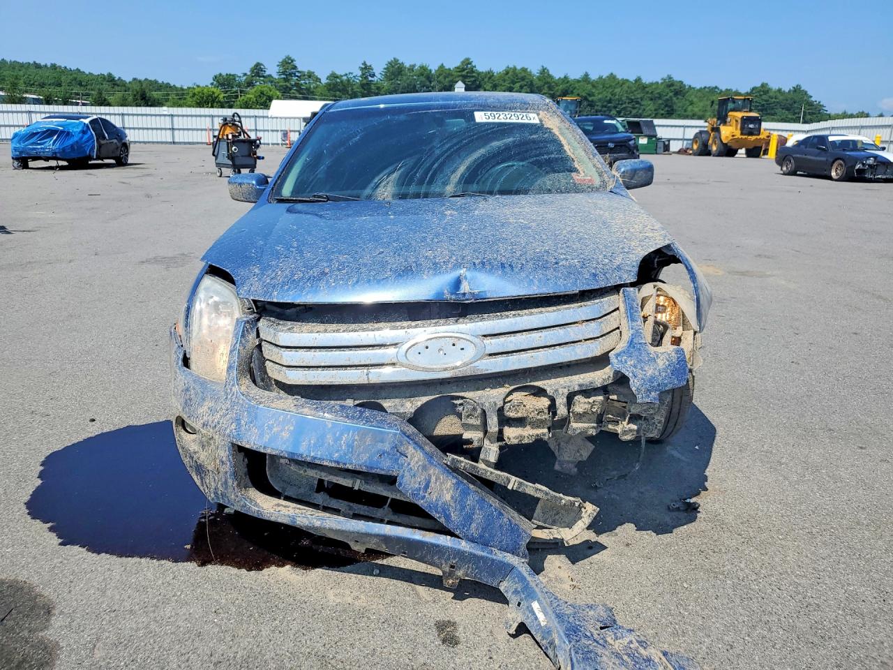 2009 Ford Fusion Se Blue vin: 3FAHP07Z09R172633