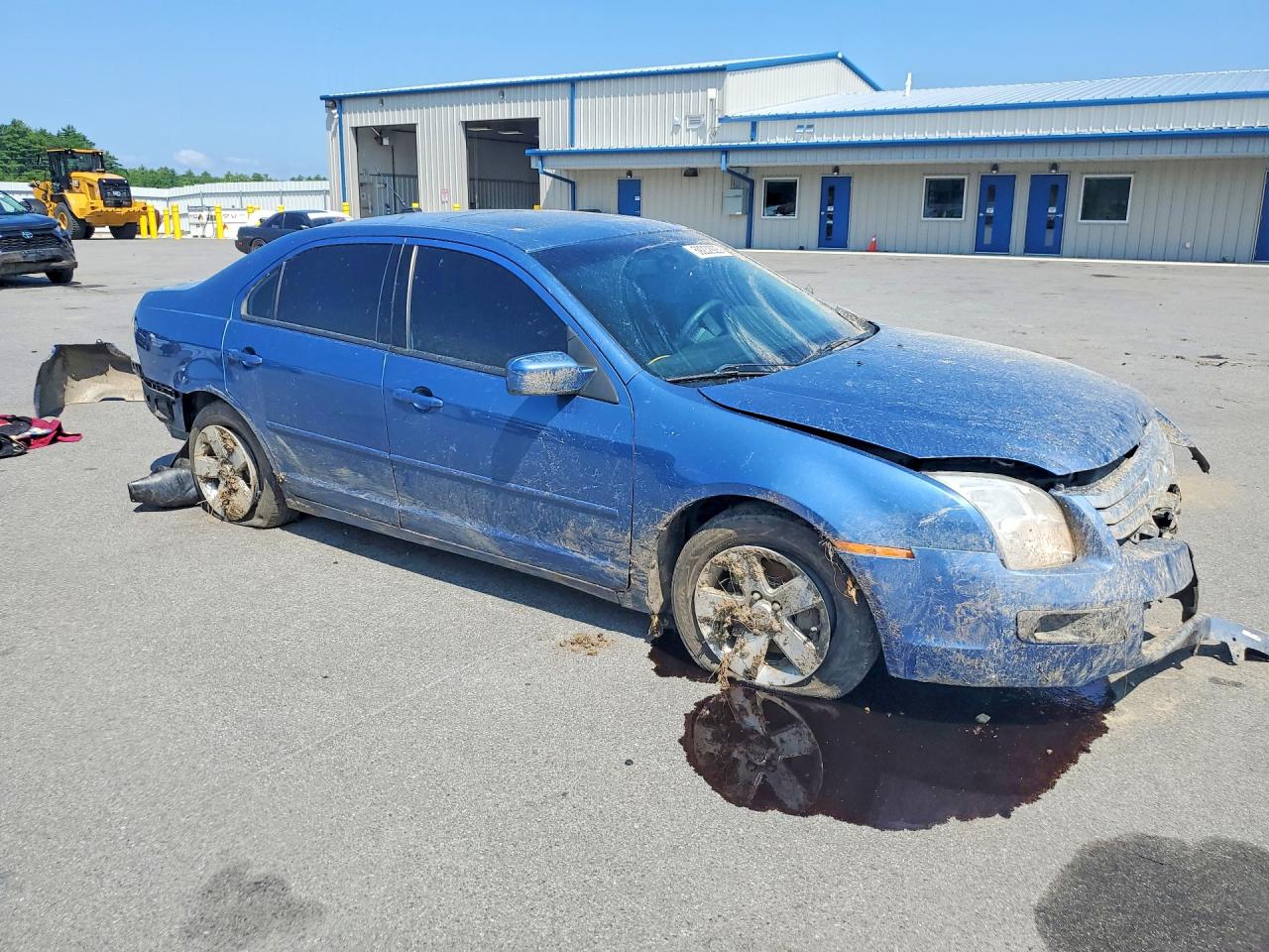 2009 Ford Fusion Se Blue vin: 3FAHP07Z09R172633