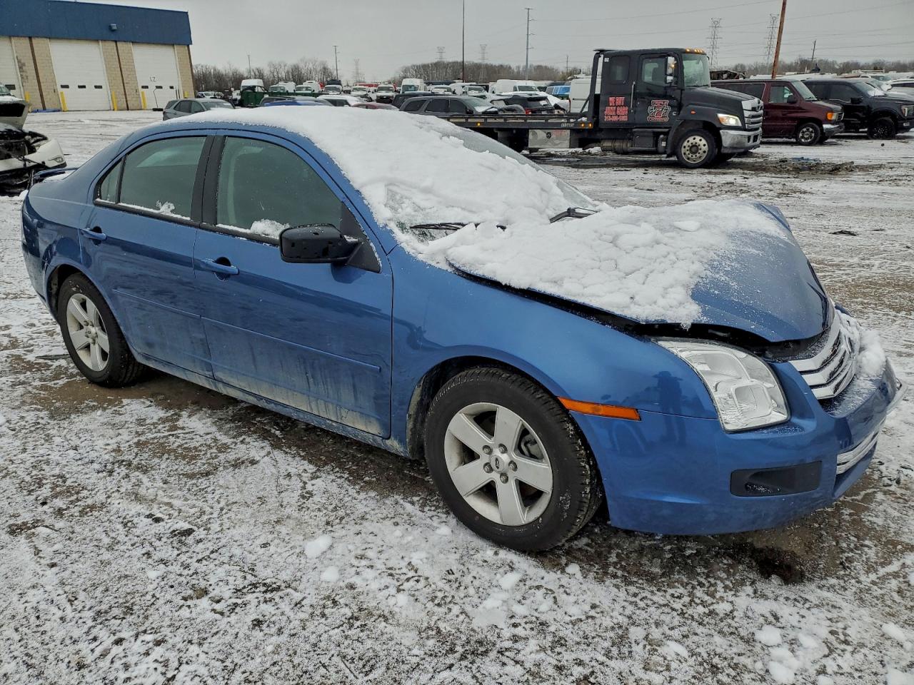 2009 Ford Fusion Se Blue vin: 3FAHP07Z09R177279
