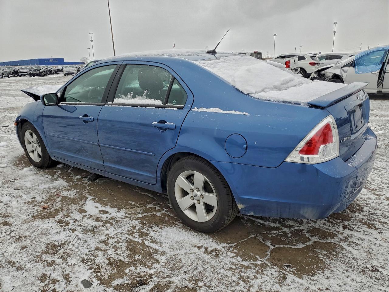 2009 Ford Fusion Se Blue vin: 3FAHP07Z09R177279