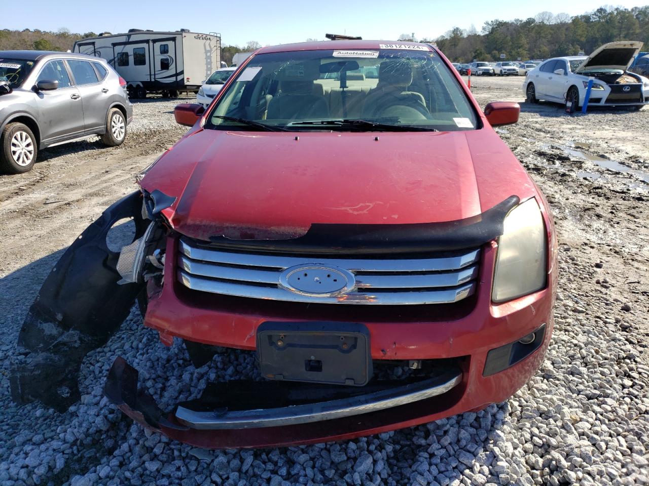 2006 Ford Fusion Se Красный vin: 3FAHP07Z16R224458