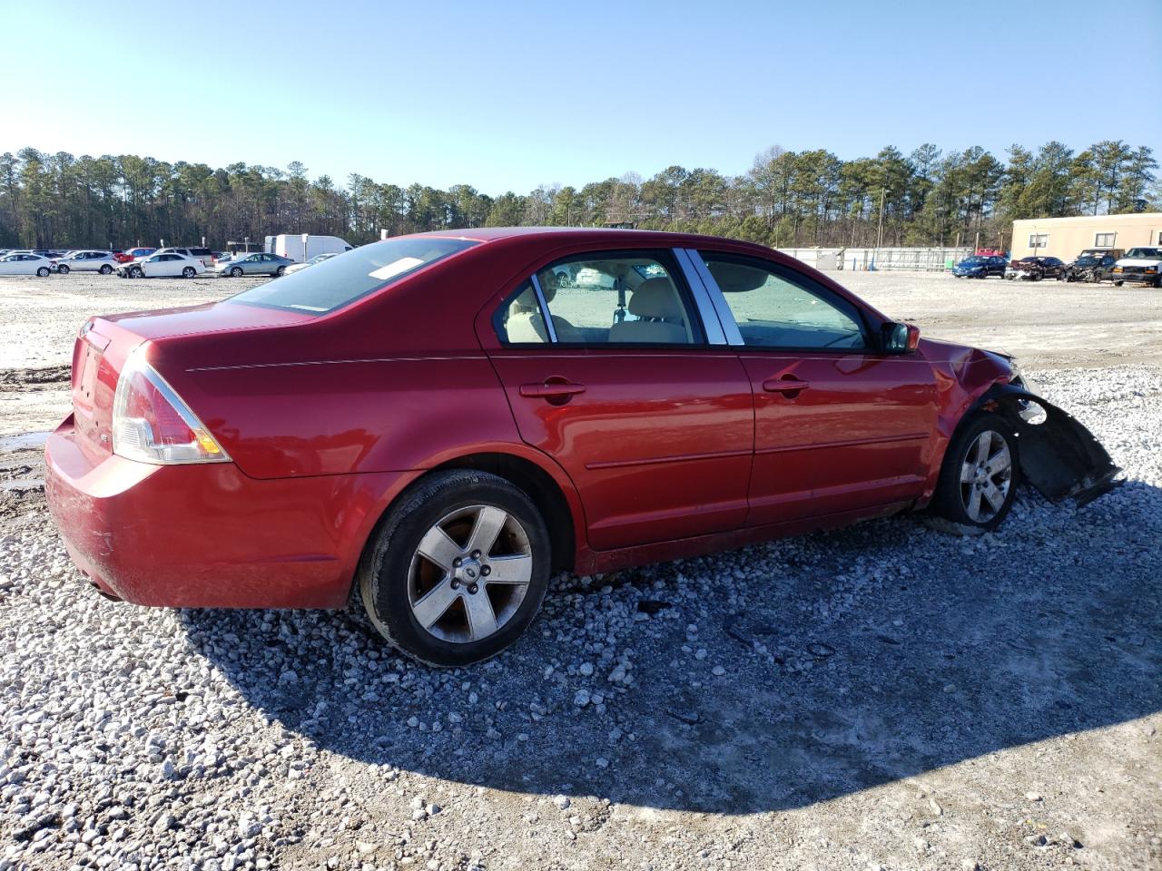 2006 Ford Fusion Se Красный vin: 3FAHP07Z16R224458