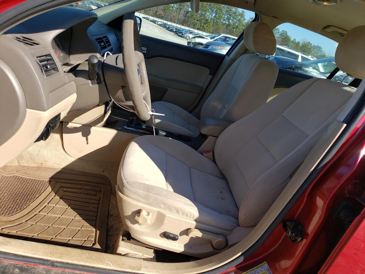 2006 Ford Fusion Se Красный vin: 3FAHP07Z16R224458