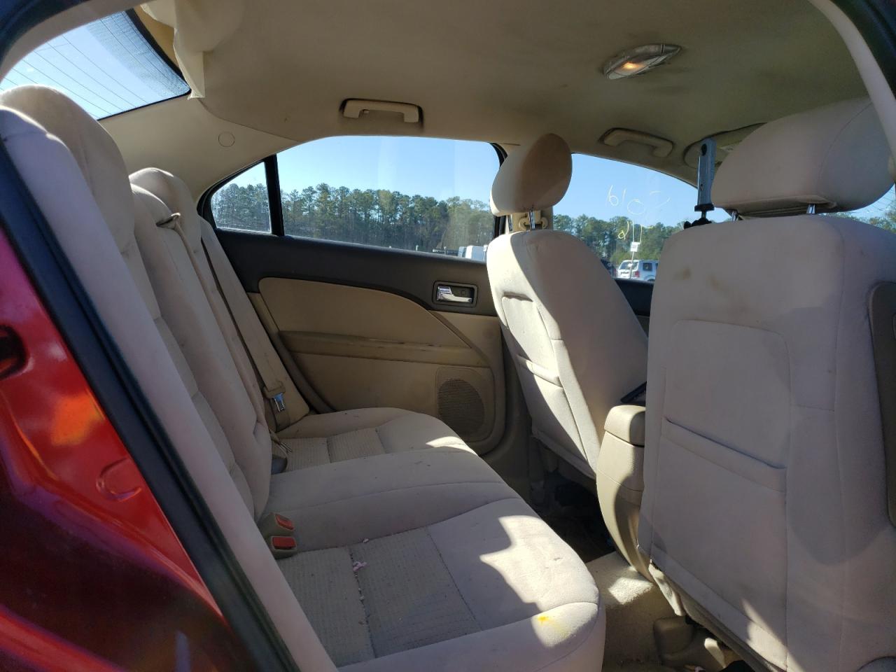 2006 Ford Fusion Se Красный vin: 3FAHP07Z16R224458