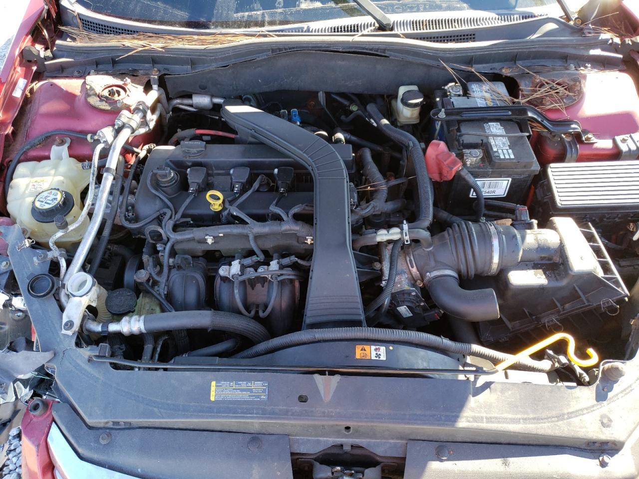 2006 Ford Fusion Se Красный vin: 3FAHP07Z16R224458