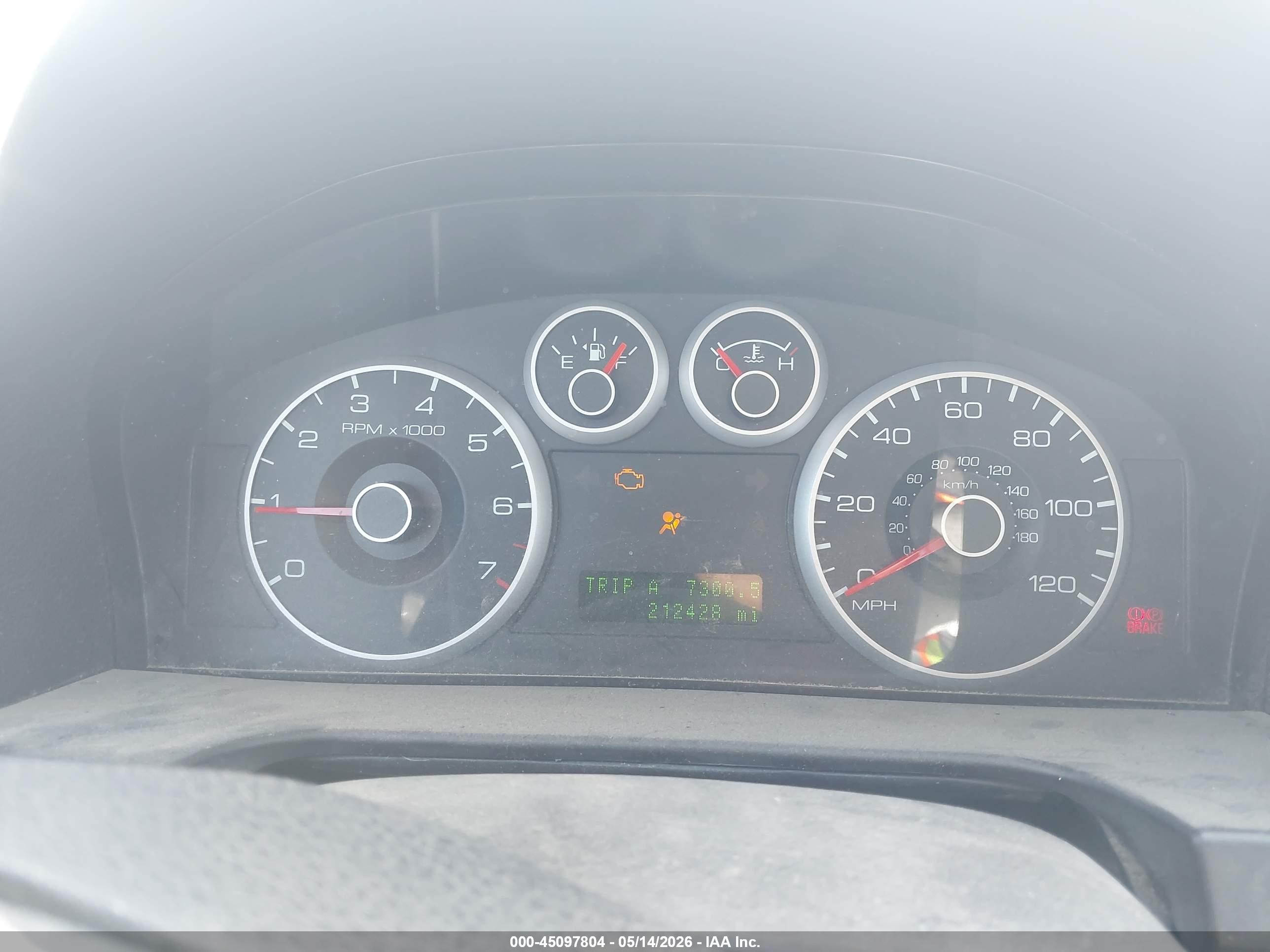 2007 Ford Fusion Se Maroon vin: 3FAHP07Z17R106606
