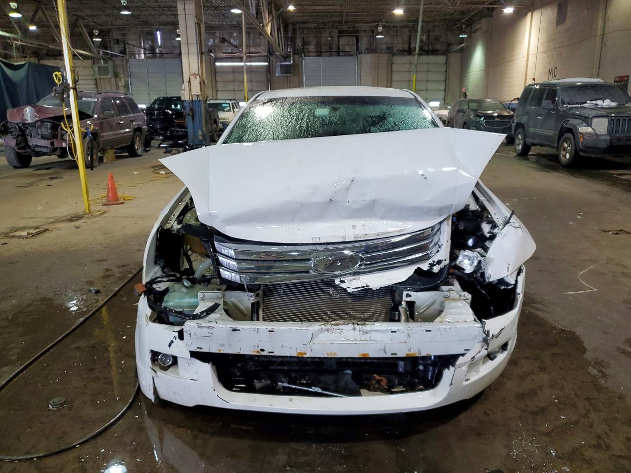 2007 Ford Fusion Se White vin: 3FAHP07Z17R113667