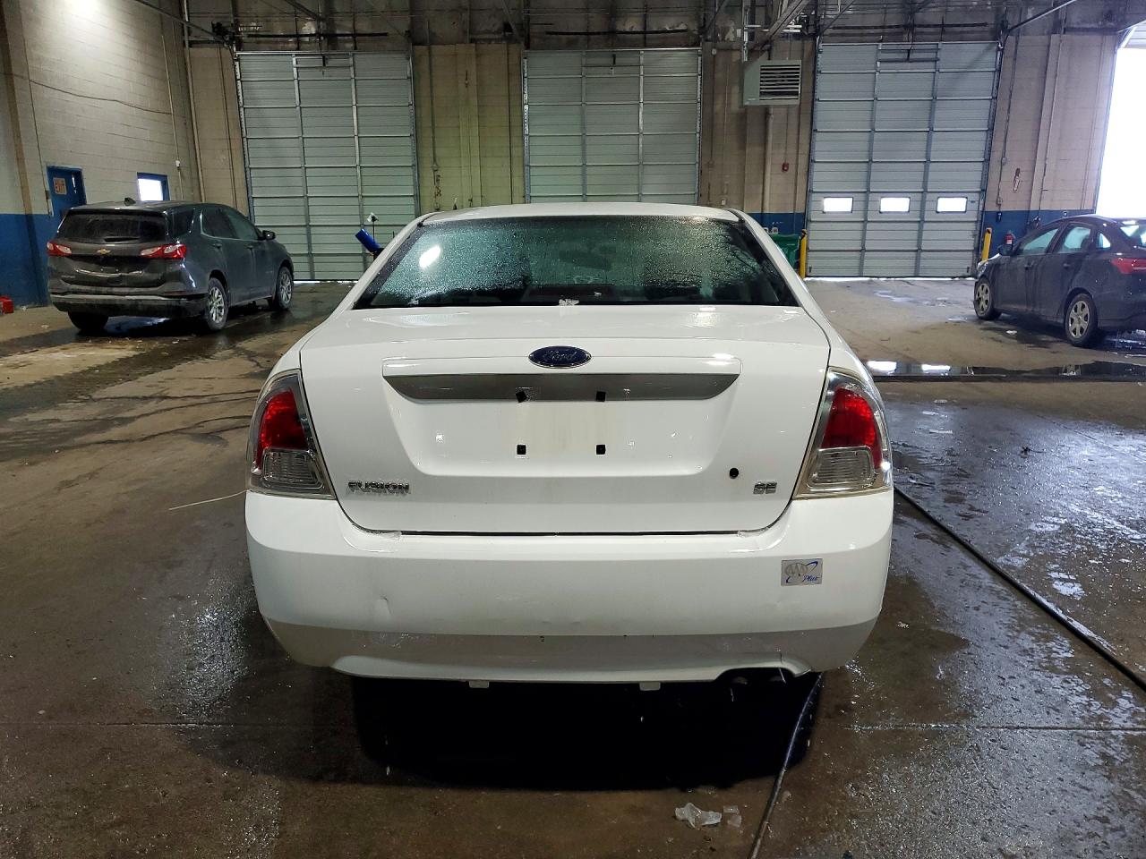 2007 Ford Fusion Se White vin: 3FAHP07Z17R113667