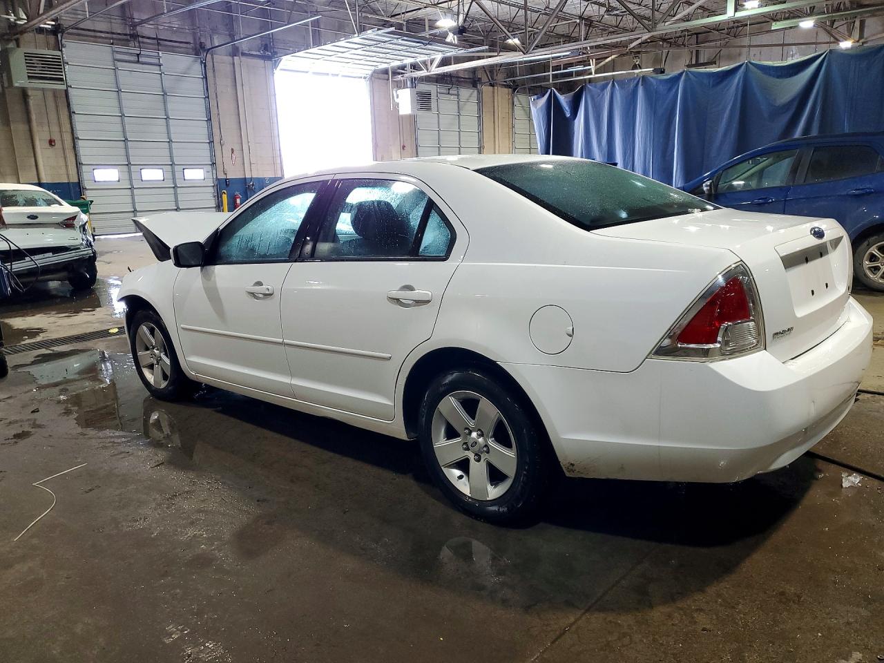 2007 Ford Fusion Se White vin: 3FAHP07Z17R113667
