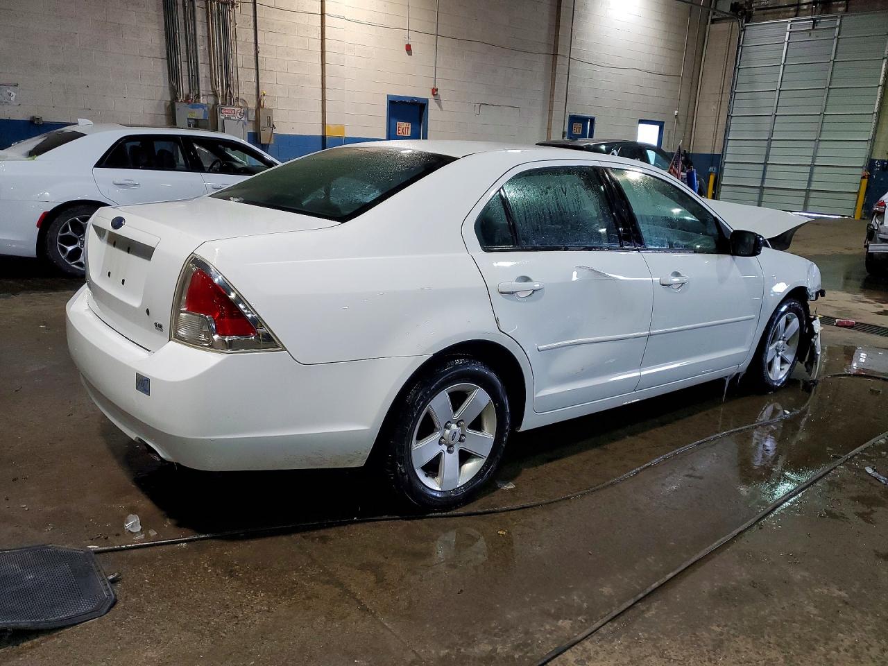 2007 Ford Fusion Se White vin: 3FAHP07Z17R113667