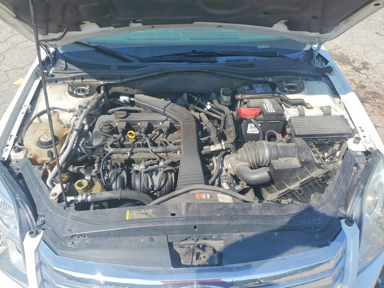 2007 Ford Fusion Se White vin: 3FAHP07Z17R123969