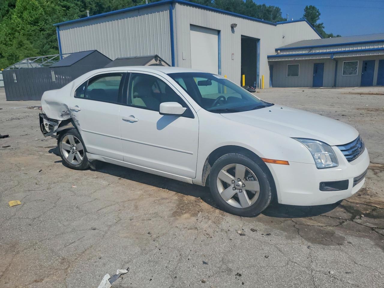 2007 Ford Fusion Se White vin: 3FAHP07Z17R123969