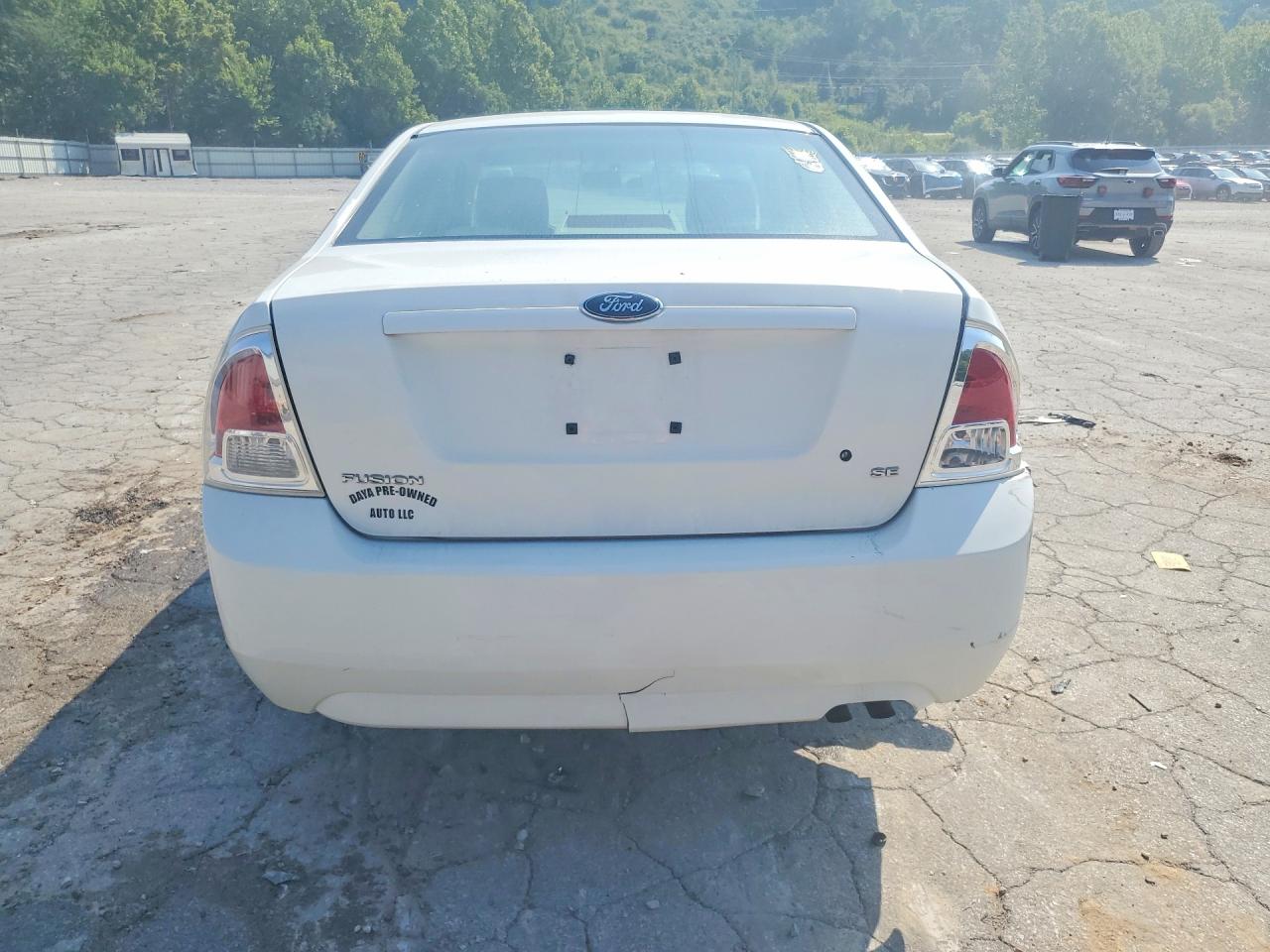 2007 Ford Fusion Se White vin: 3FAHP07Z17R123969