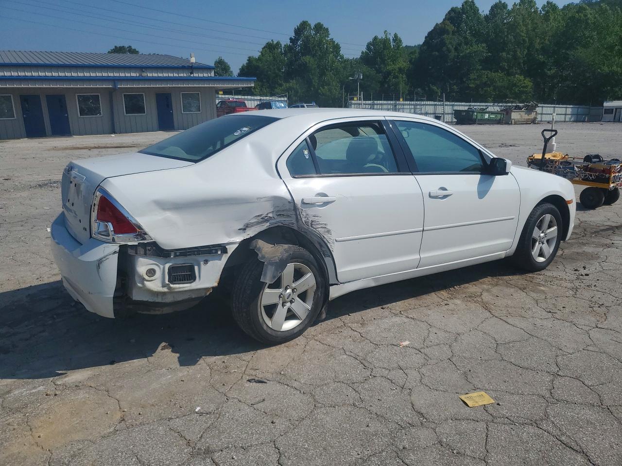 2007 Ford Fusion Se White vin: 3FAHP07Z17R123969