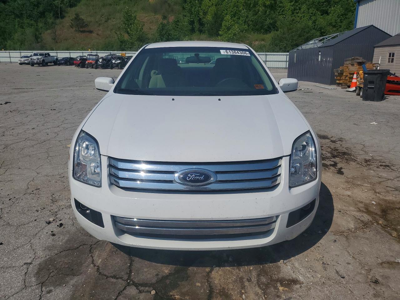 2007 Ford Fusion Se White vin: 3FAHP07Z17R123969