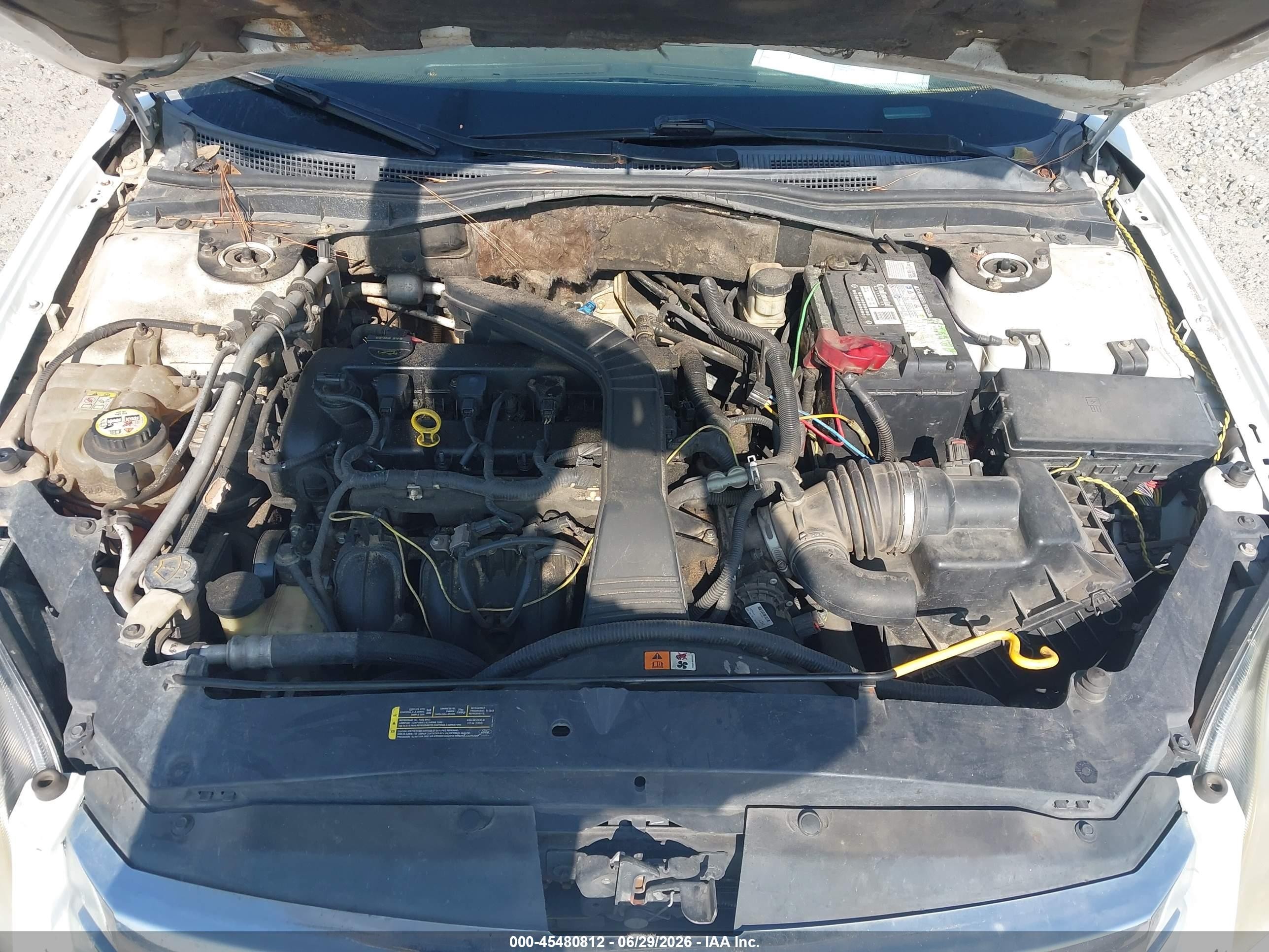 2007 Ford Fusion Se White vin: 3FAHP07Z17R172444