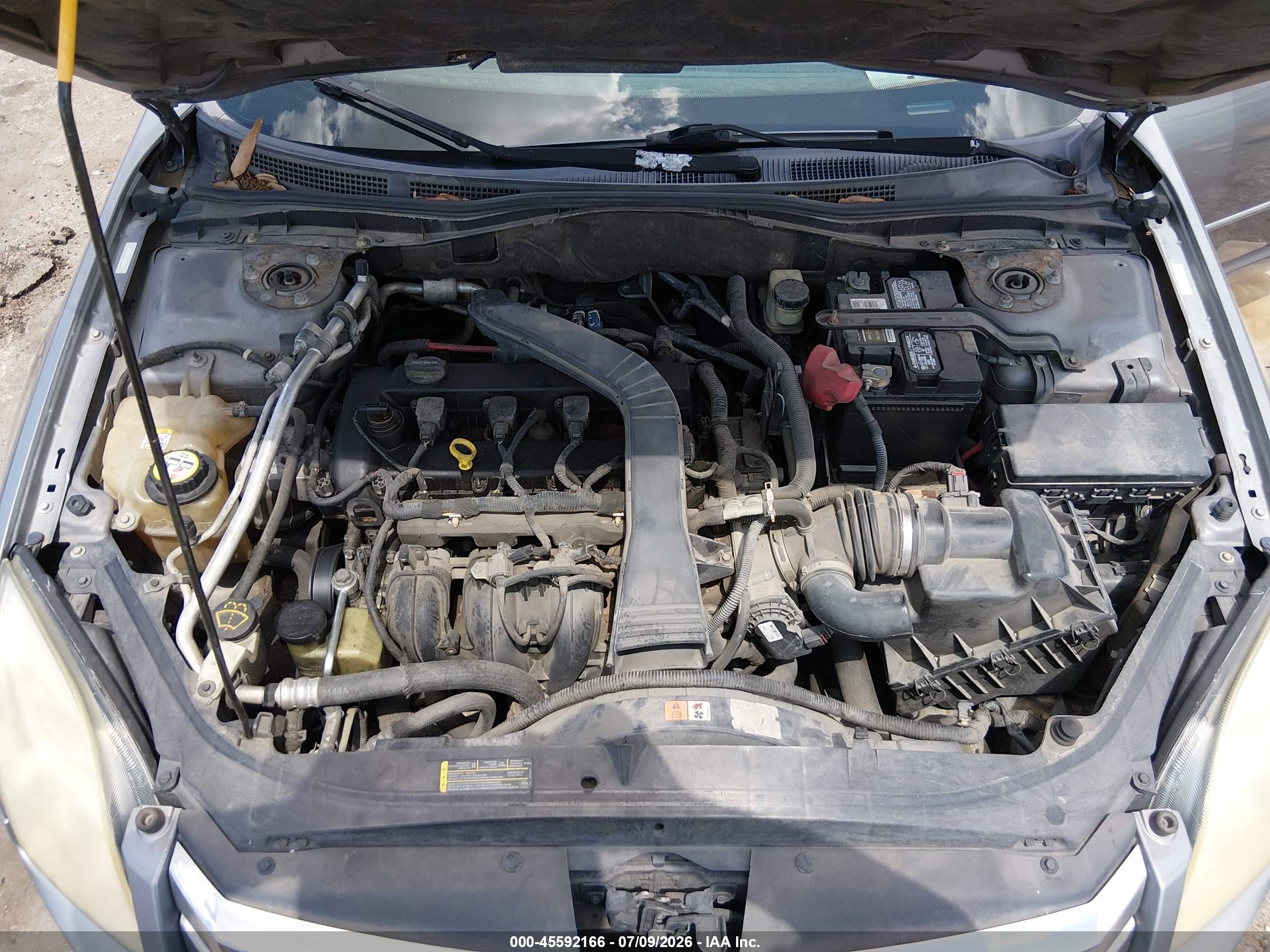 2007 Ford Fusion Se Gray vin: 3FAHP07Z17R189809