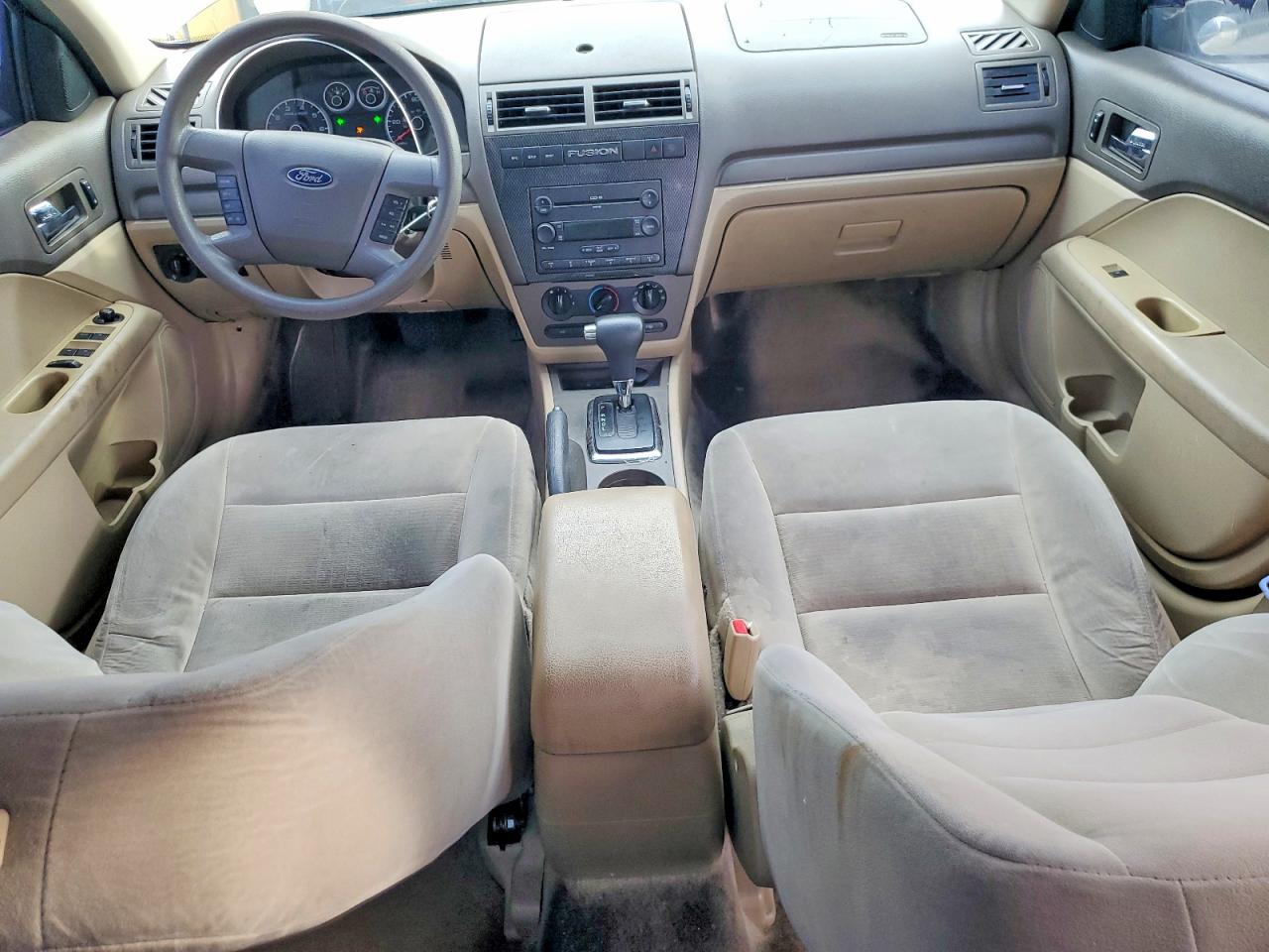 2007 Ford Fusion Se Желто-коричневый vin: 3FAHP07Z17R190037
