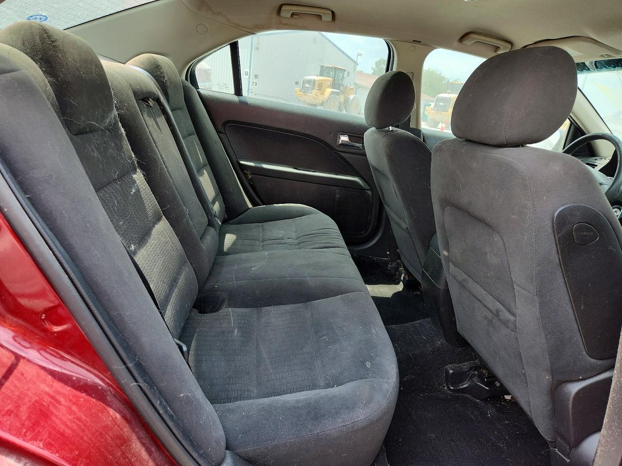 2007 Ford Fusion Se Maroon vin: 3FAHP07Z17R217933