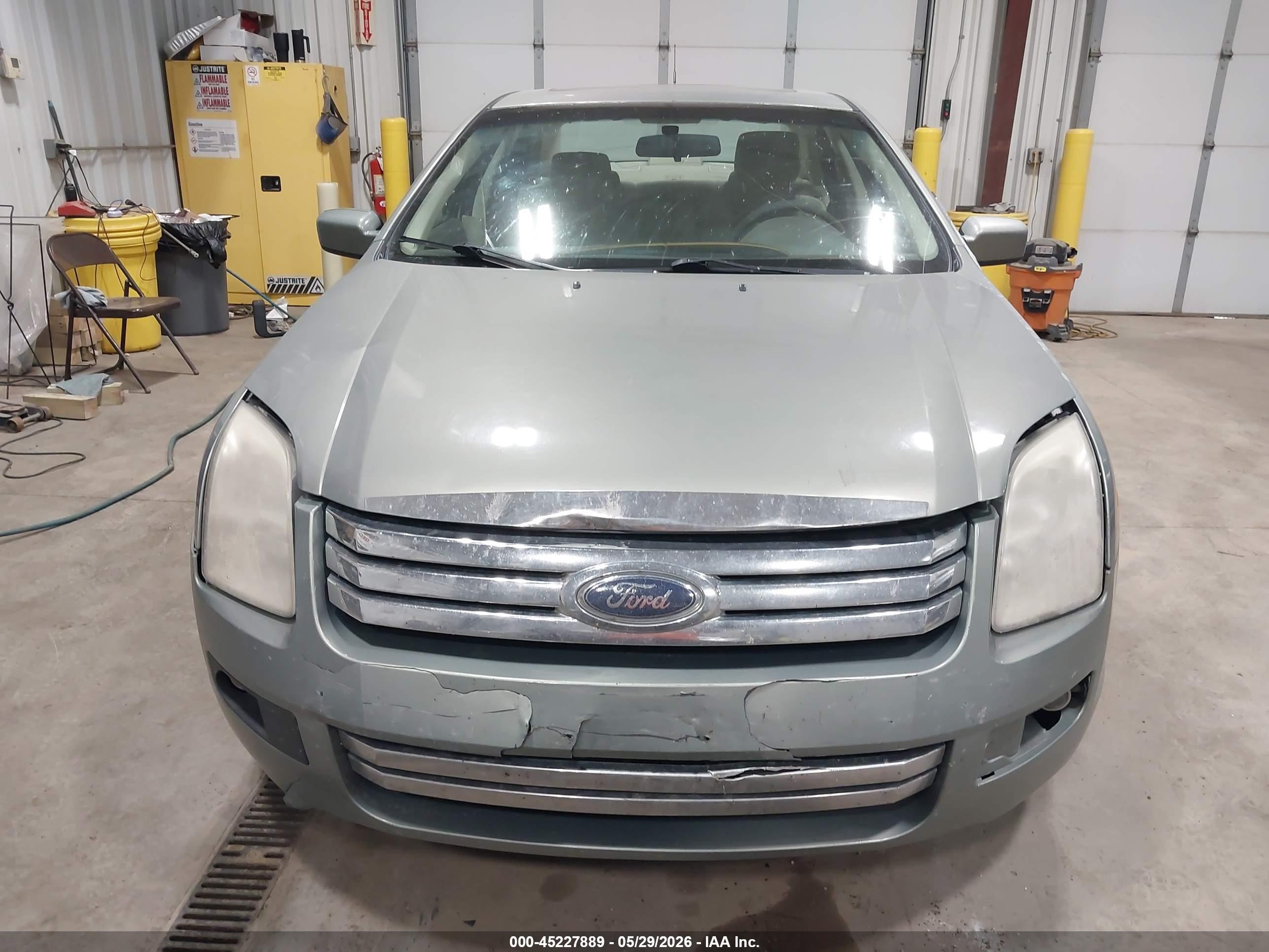 2008 Ford Fusion Se Gray vin: 3FAHP07Z18R136478