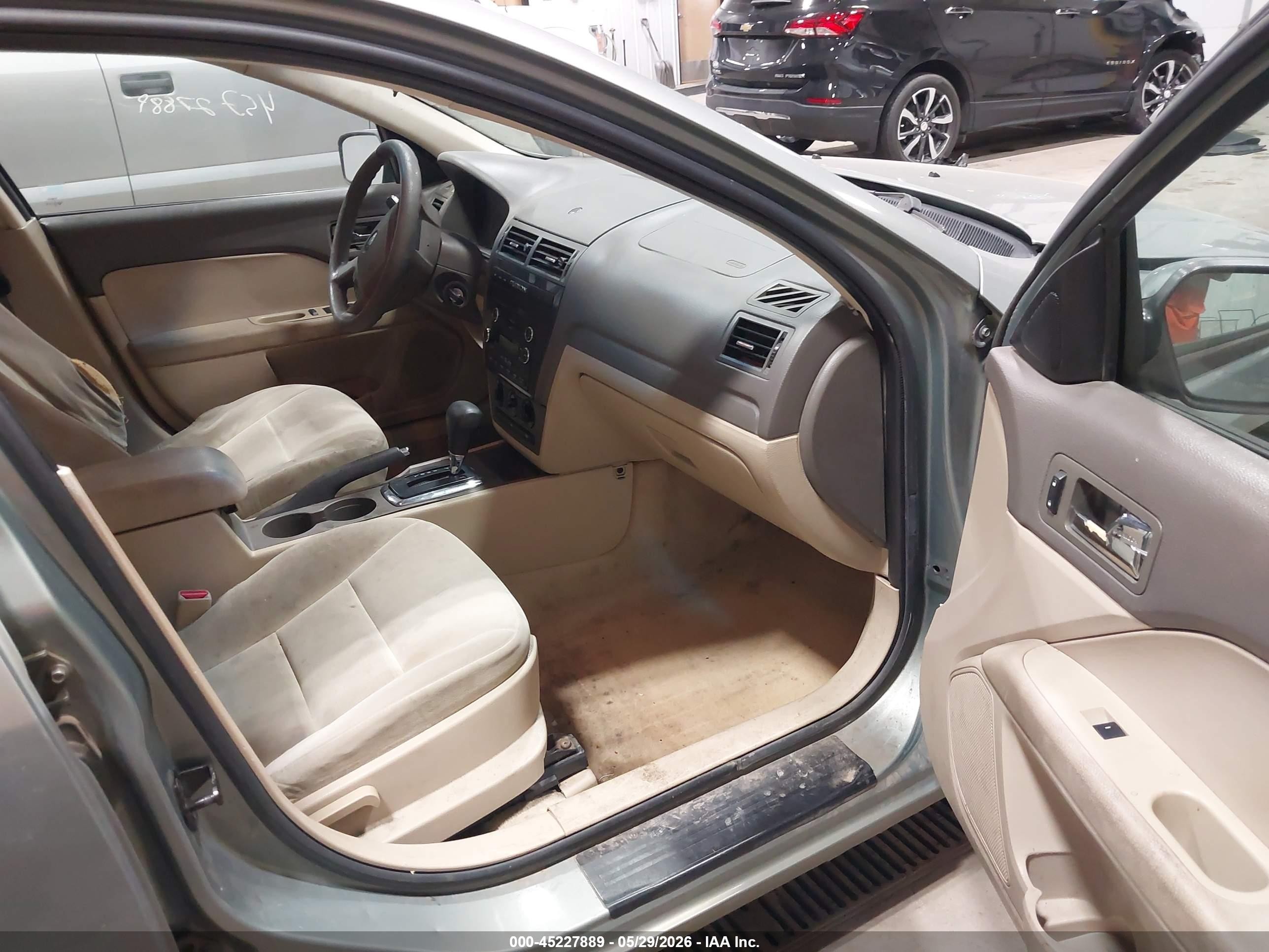 2008 Ford Fusion Se Gray vin: 3FAHP07Z18R136478