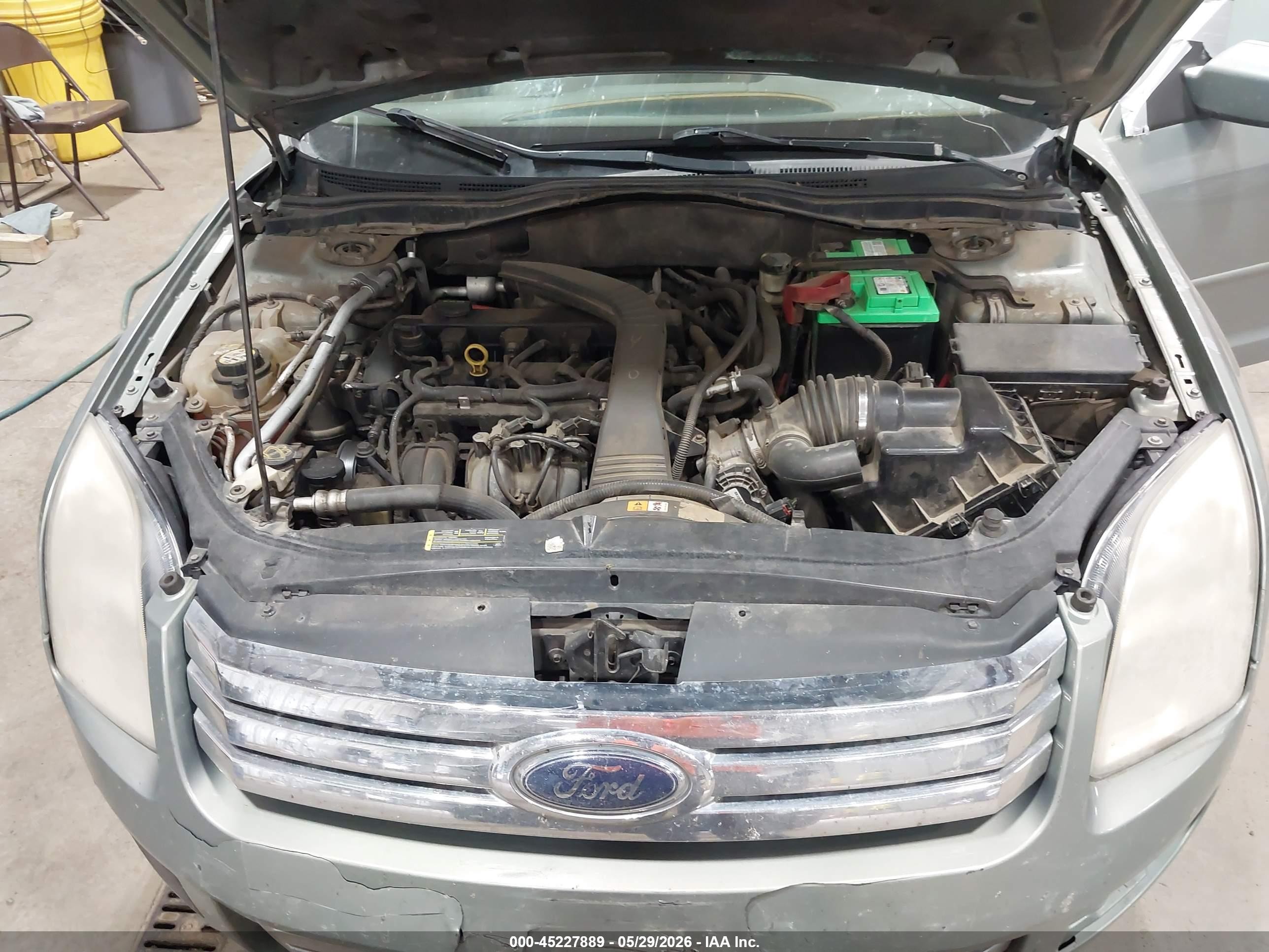 2008 Ford Fusion Se Gray vin: 3FAHP07Z18R136478