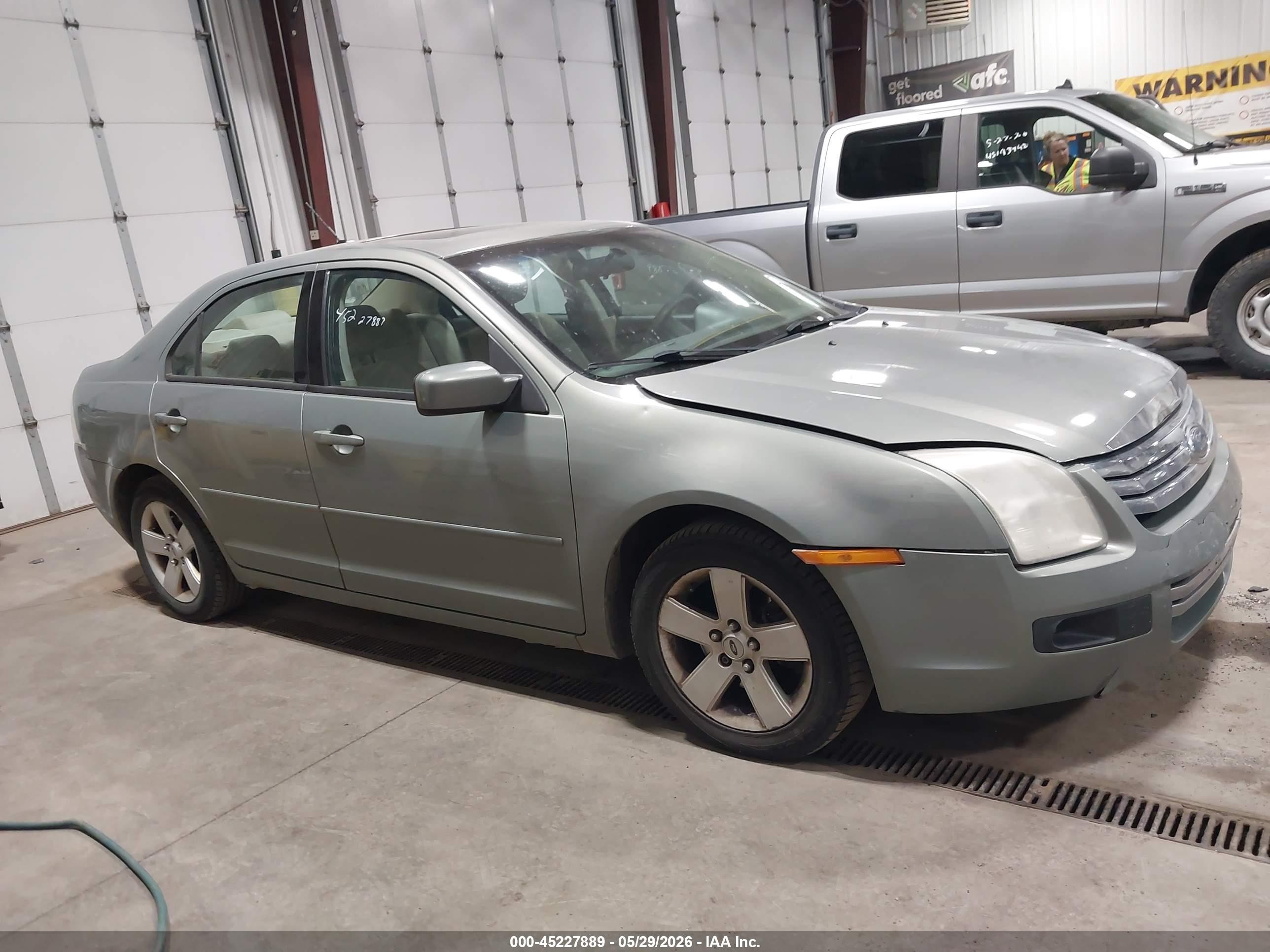2008 Ford Fusion Se Gray vin: 3FAHP07Z18R136478