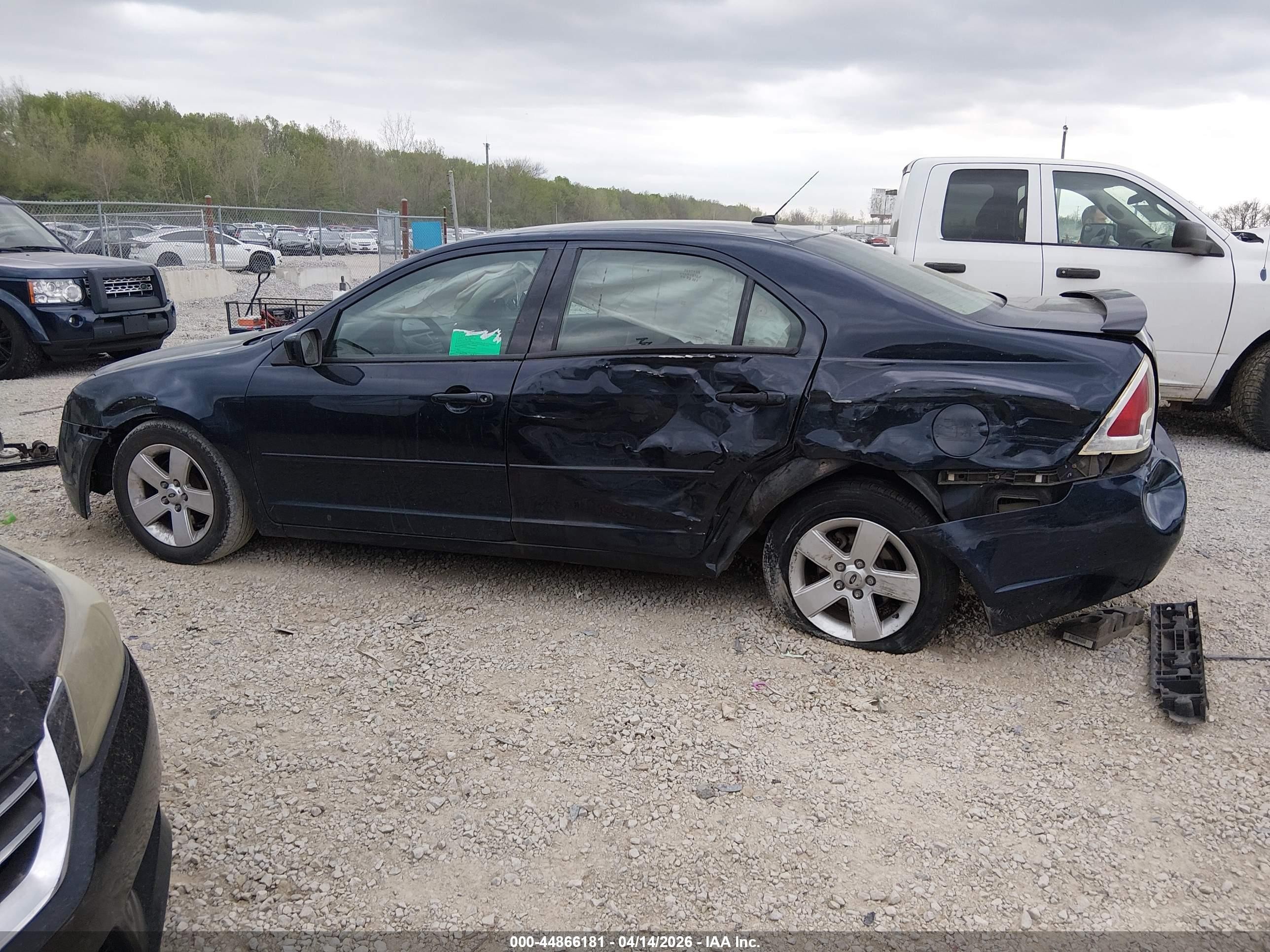2008 Ford Fusion Se Dark Blue vin: 3FAHP07Z18R243501