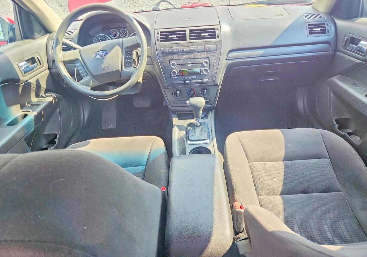 2009 Ford Fusion Se Burgundy vin: 3FAHP07Z19R129760