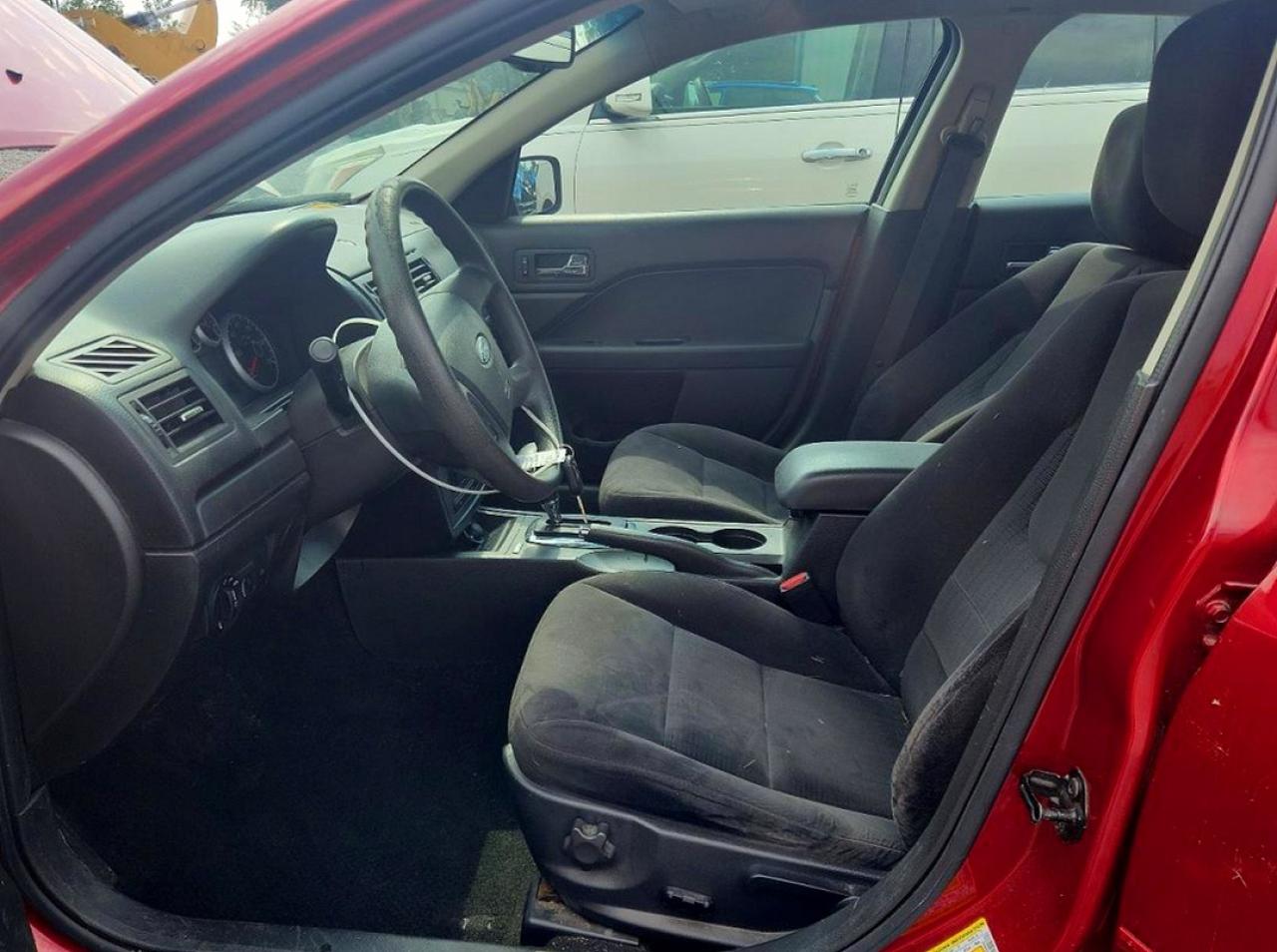2009 Ford Fusion Se Burgundy vin: 3FAHP07Z19R129760