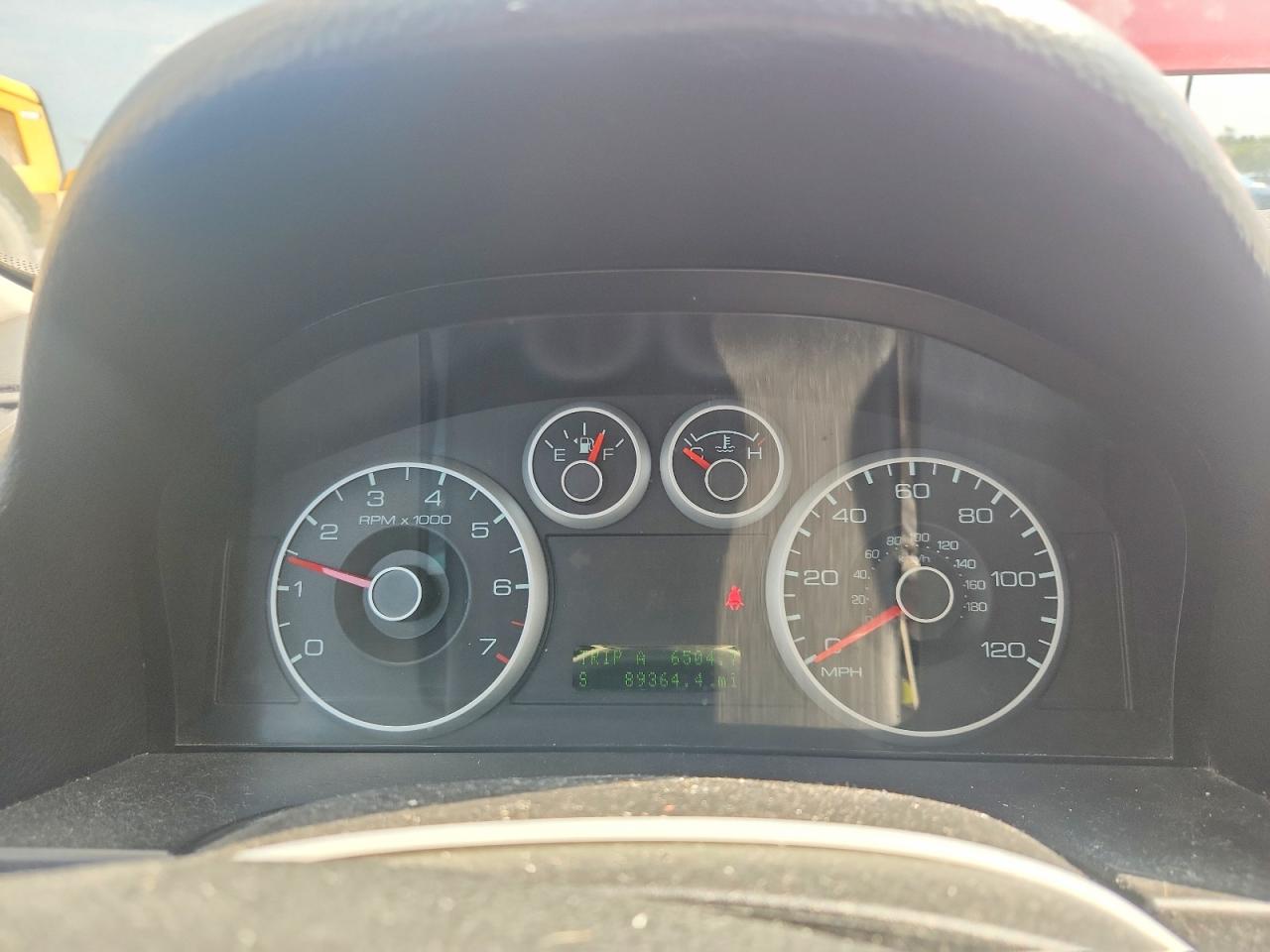 2009 Ford Fusion Se Burgundy vin: 3FAHP07Z19R129760