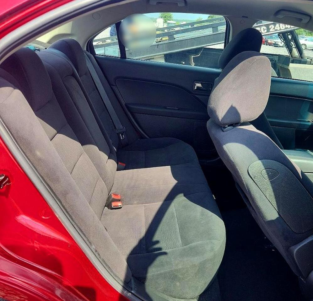 2009 Ford Fusion Se Burgundy vin: 3FAHP07Z19R129760