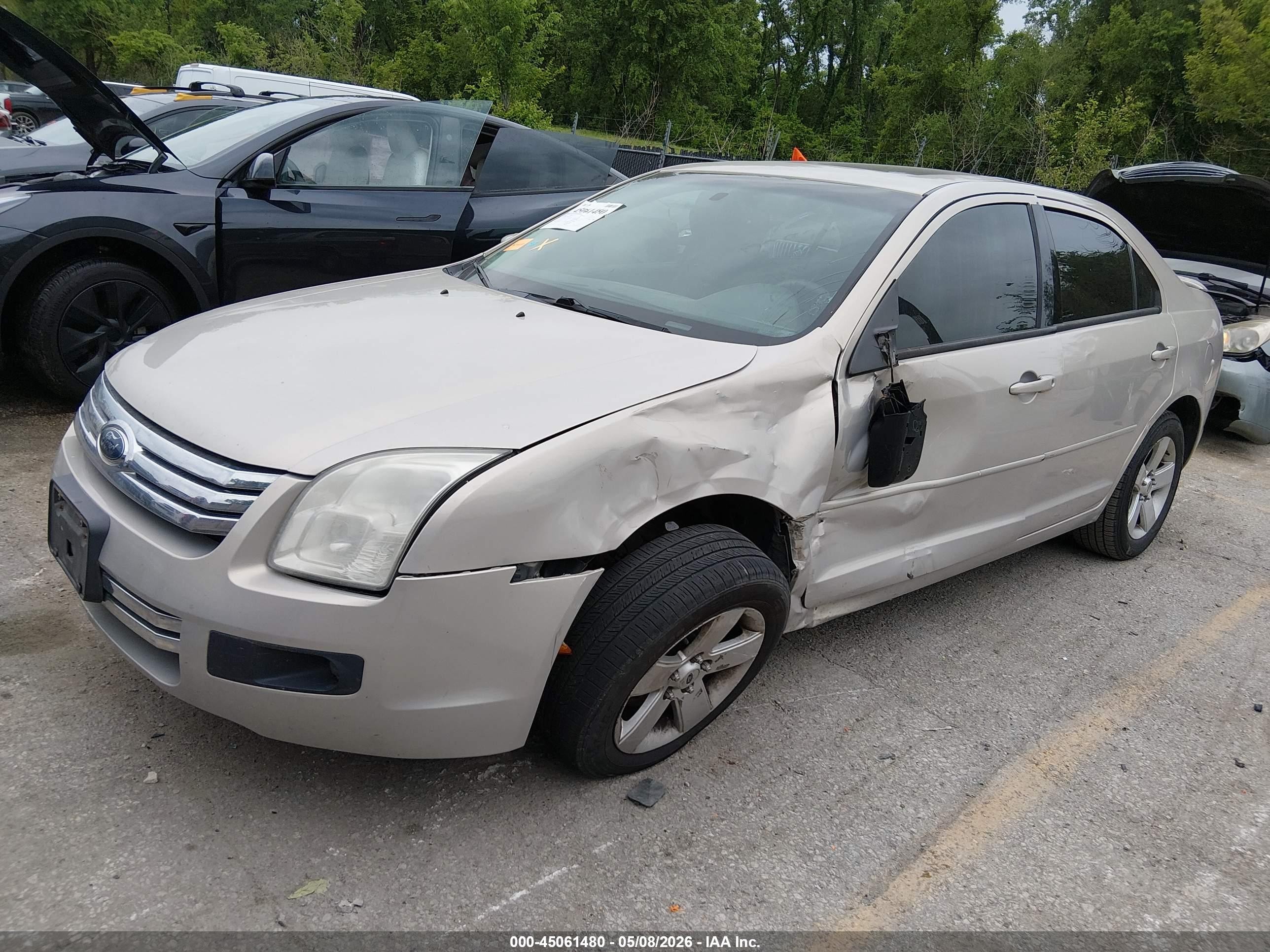2009 Ford Fusion Se Beige vin: 3FAHP07Z19R135249