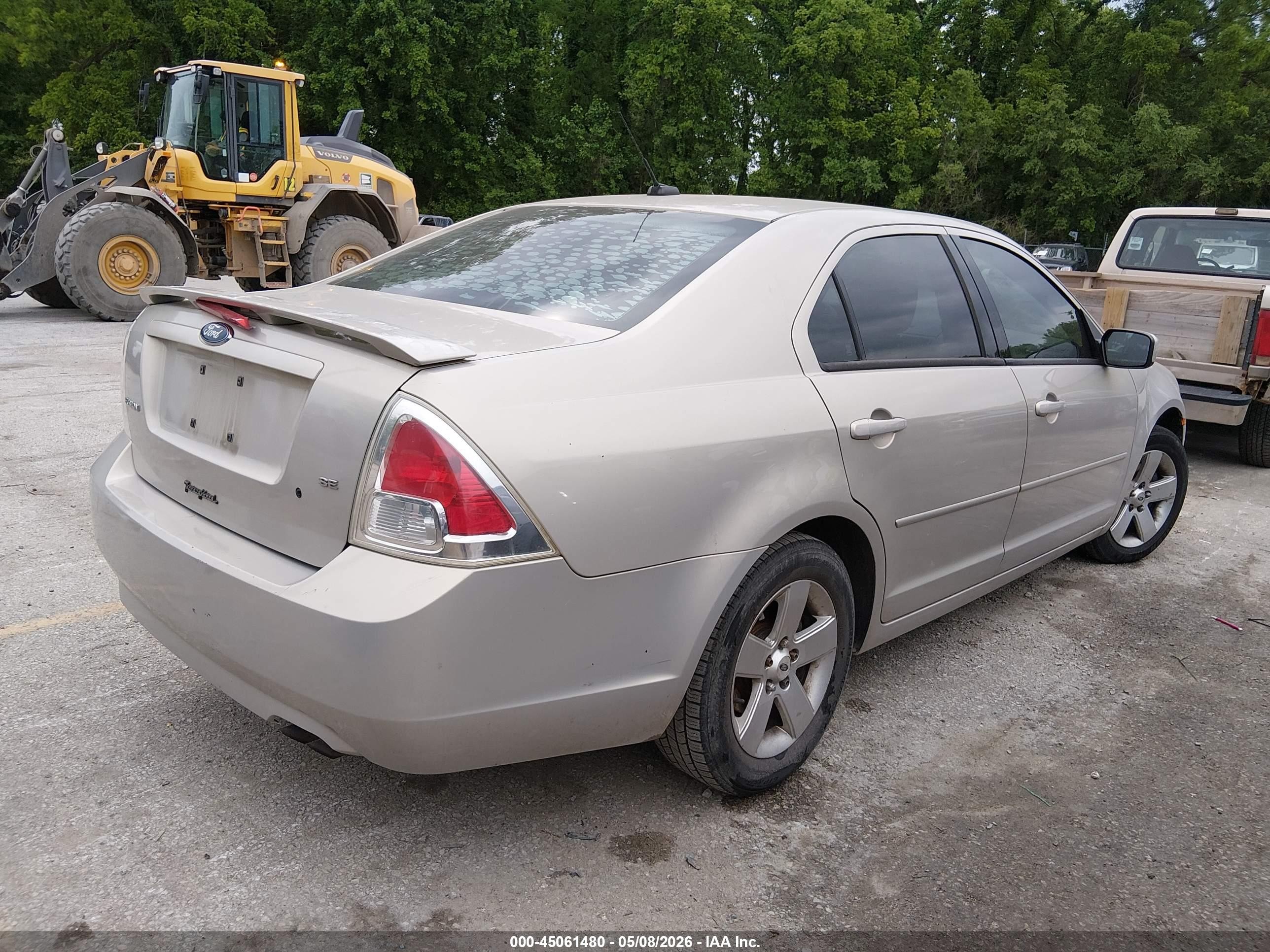 2009 Ford Fusion Se Beige vin: 3FAHP07Z19R135249