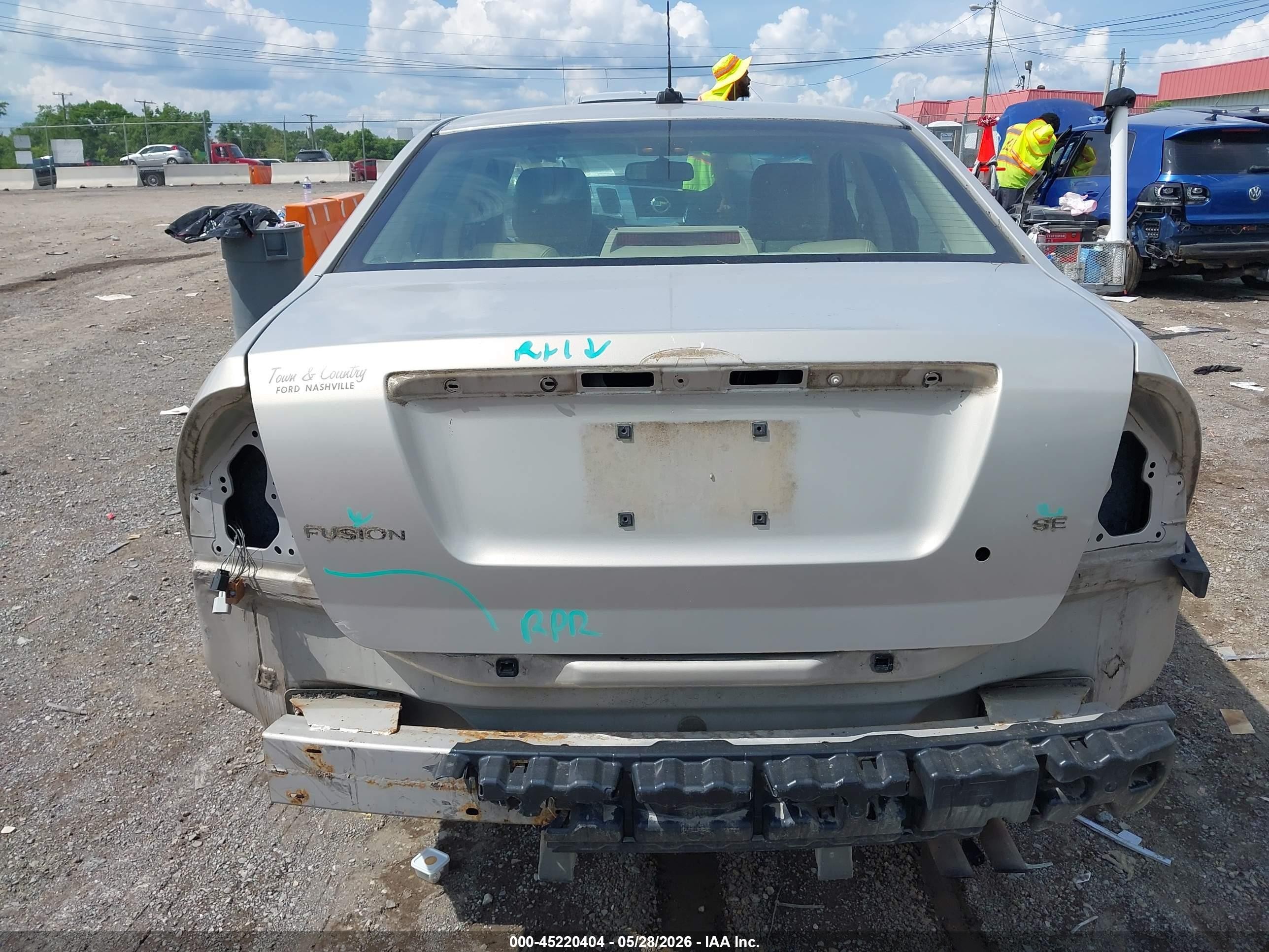 2009 Ford Fusion Se Серый vin: 3FAHP07Z19R139382