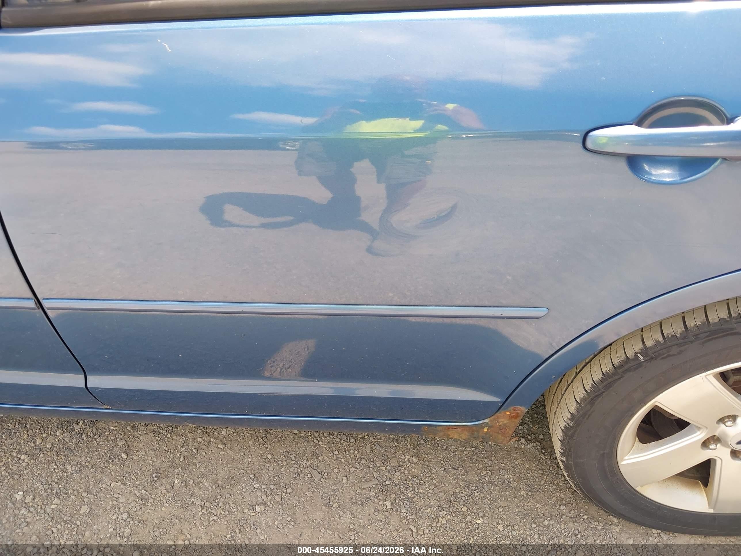 2009 Ford Fusion Se Blue vin: 3FAHP07Z19R152407