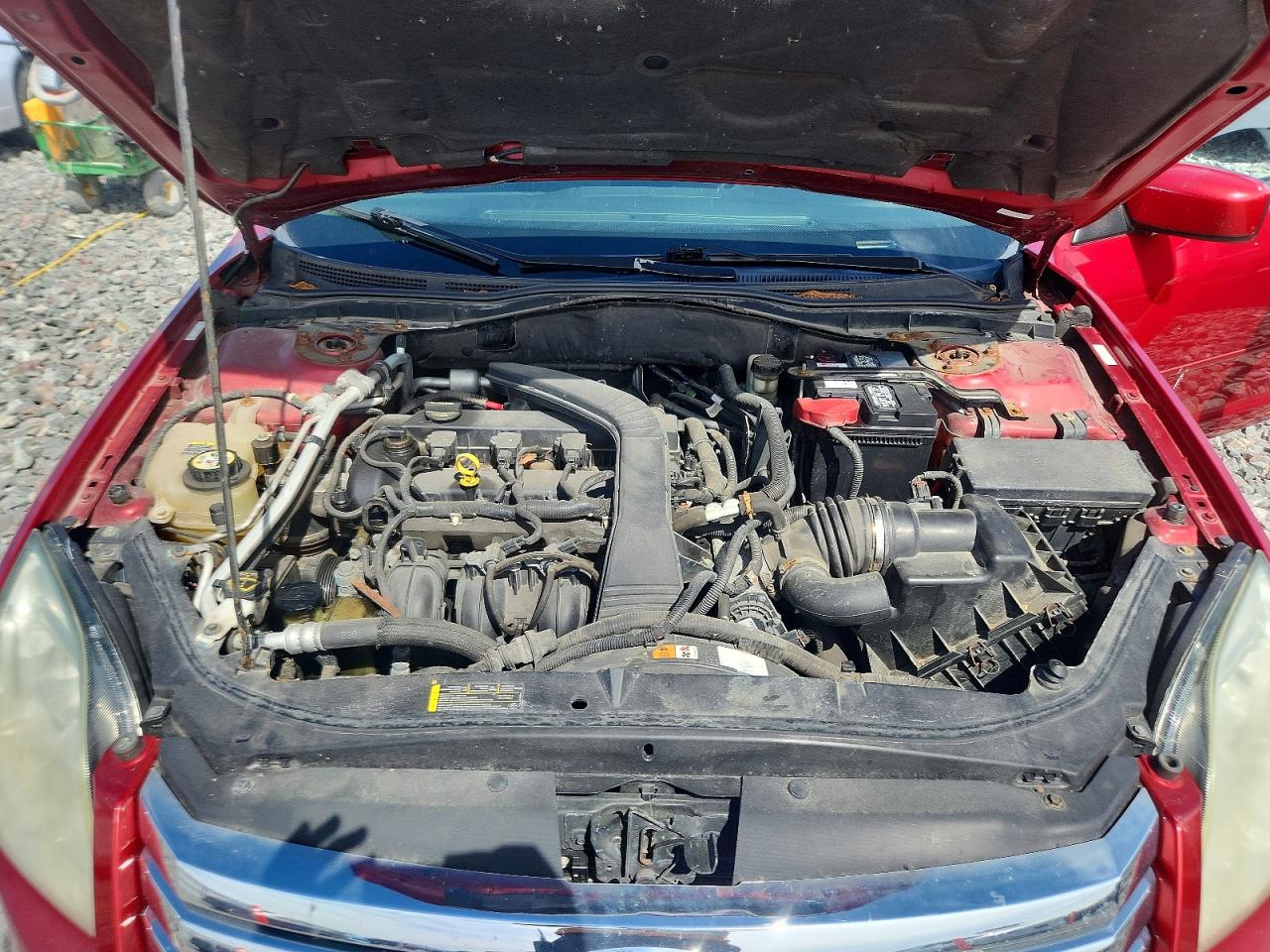 2009 Ford Fusion Se Red vin: 3FAHP07Z19R155629