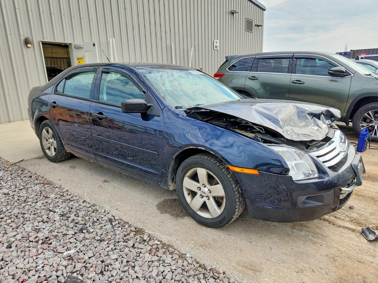 2009 Ford Fusion Se Blue vin: 3FAHP07Z19R173600