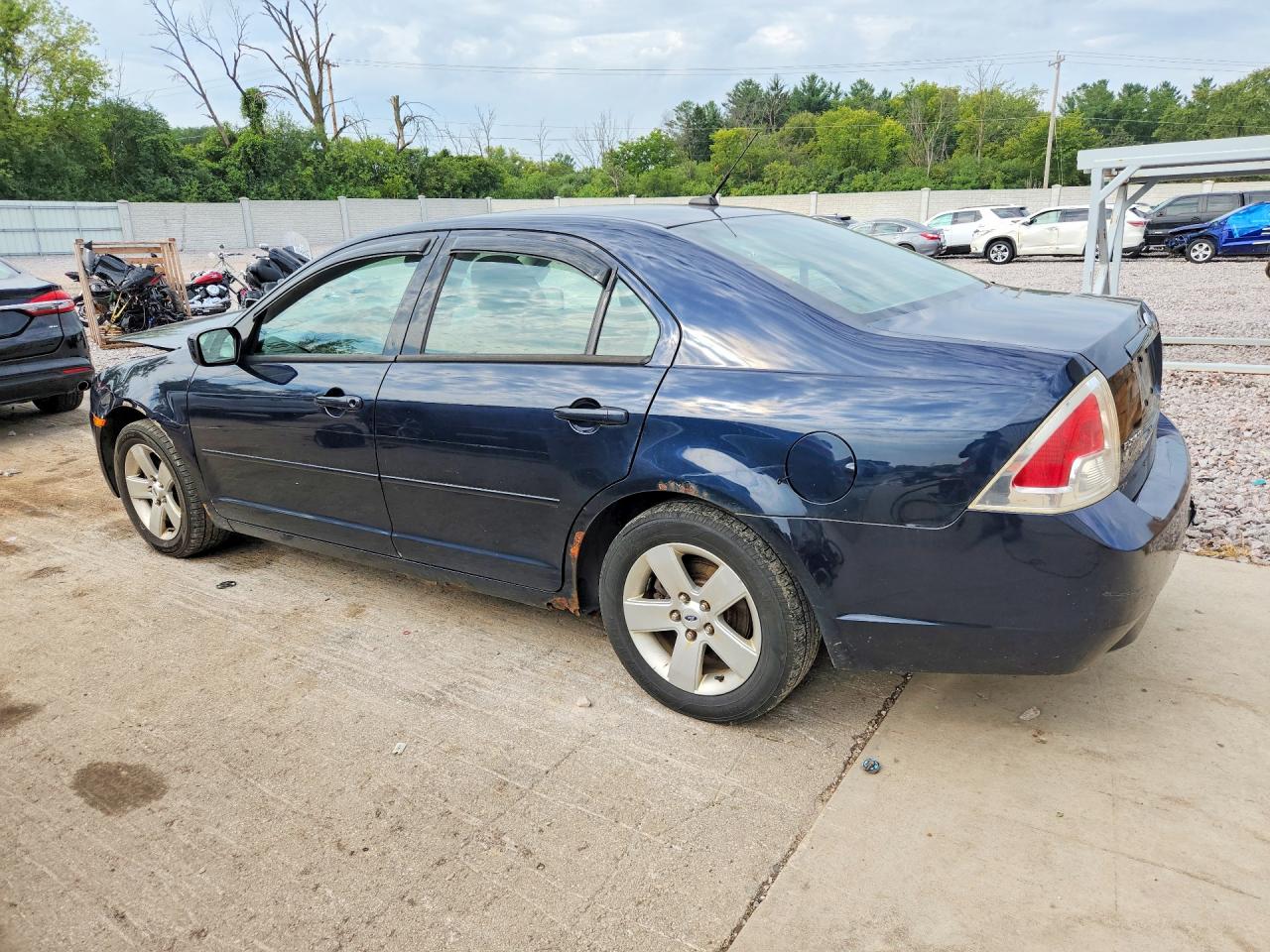 2009 Ford Fusion Se Blue vin: 3FAHP07Z19R173600