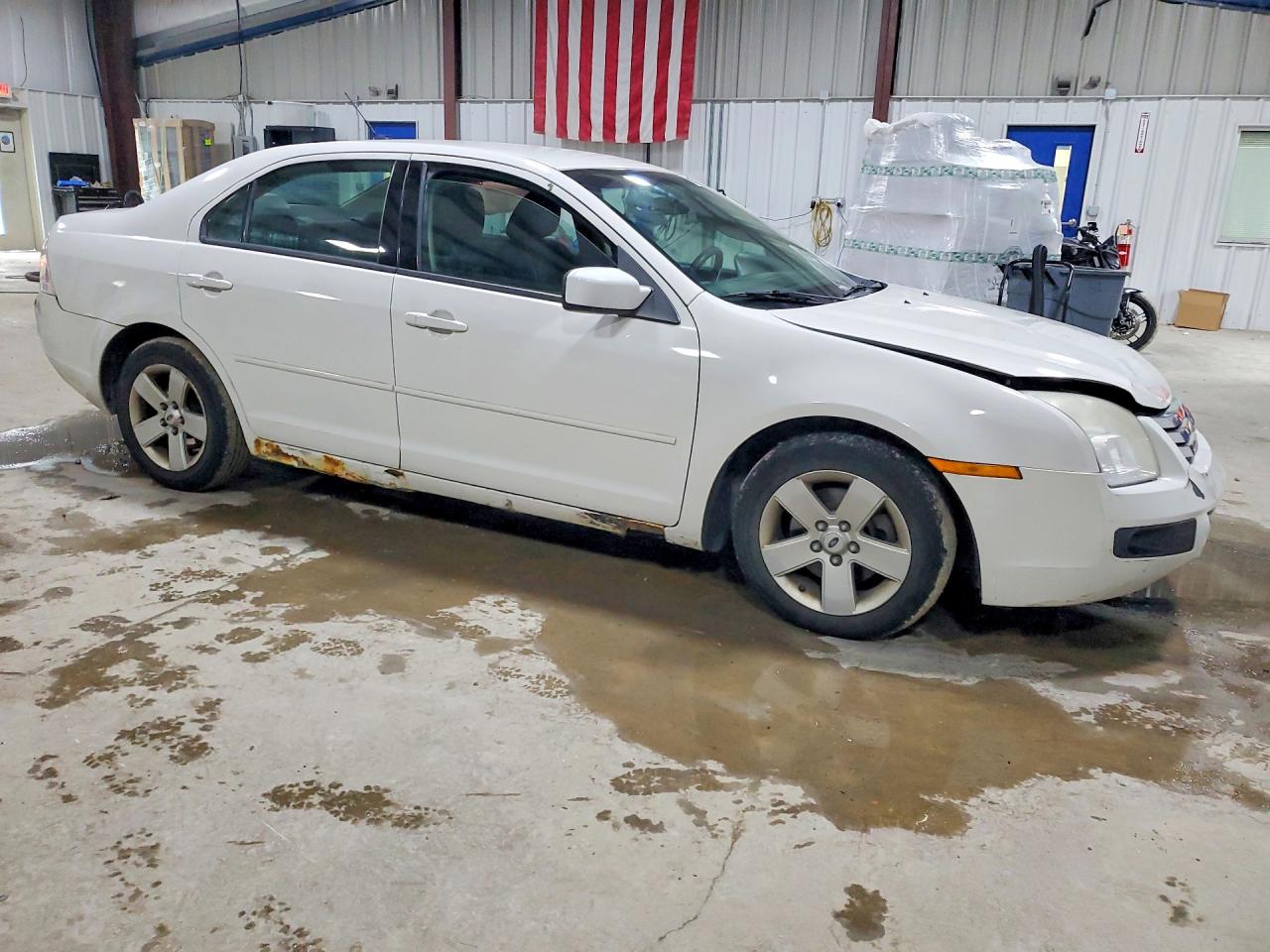 2009 Ford Fusion Se White vin: 3FAHP07Z19R185648