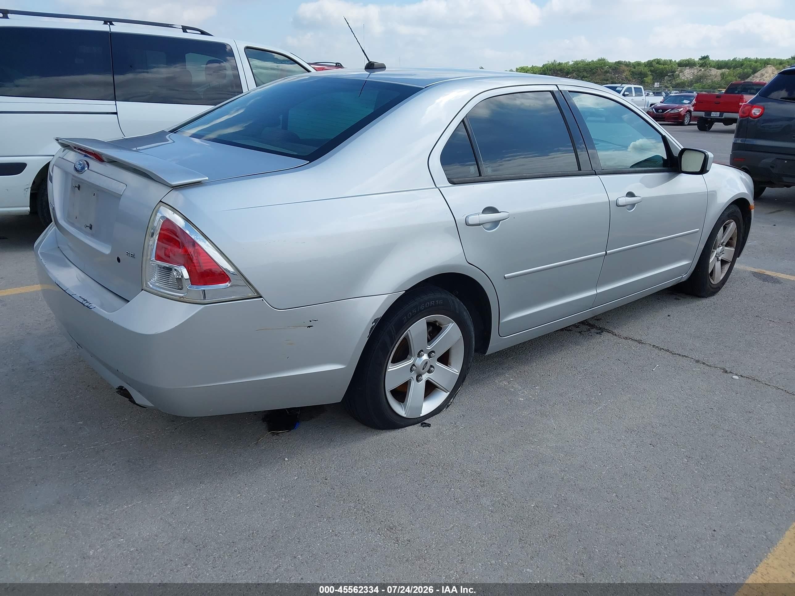 2009 Ford Fusion Se Silver vin: 3FAHP07Z19R190185