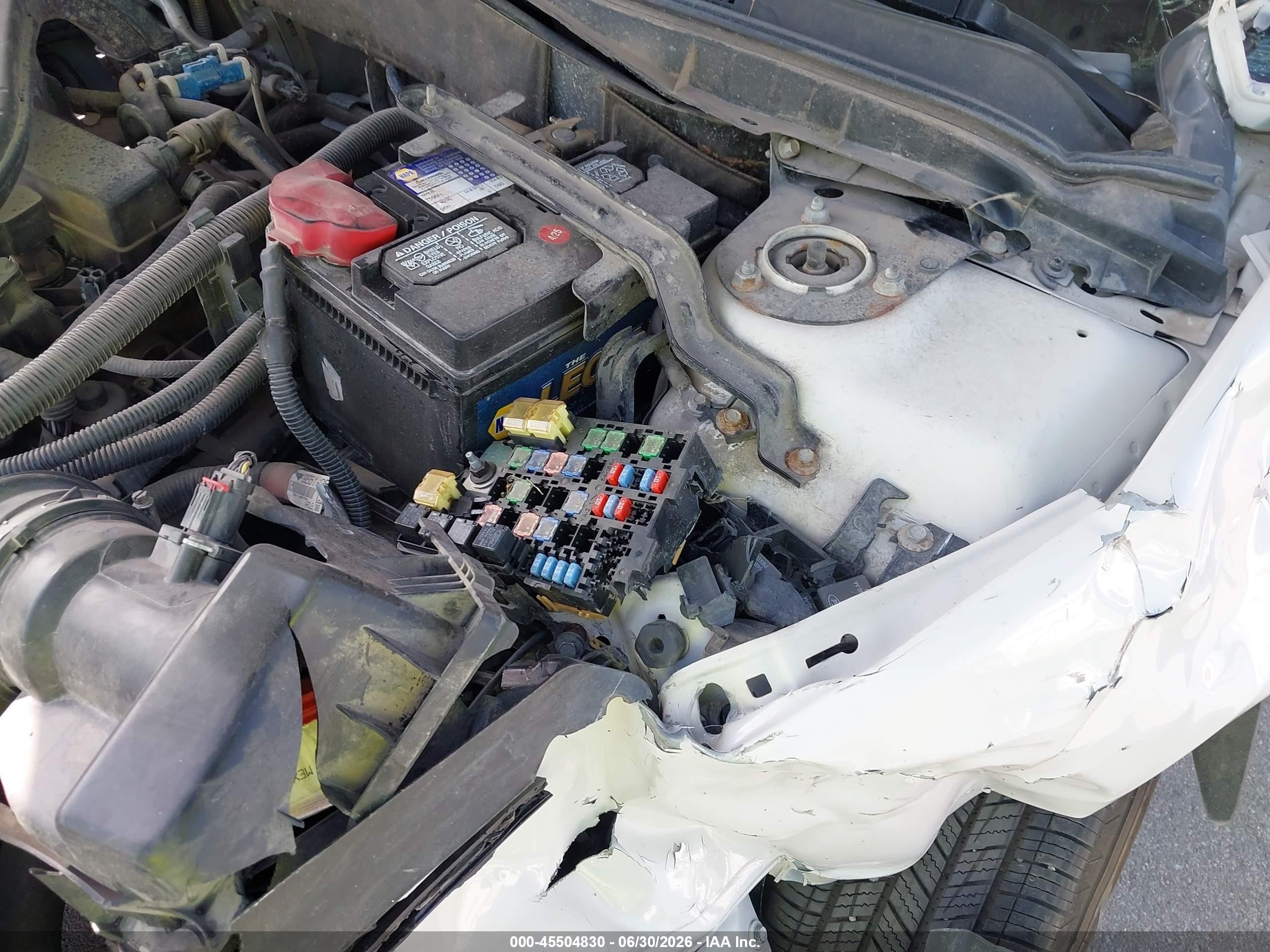 2009 Ford Fusion Se White vin: 3FAHP07Z19R191384