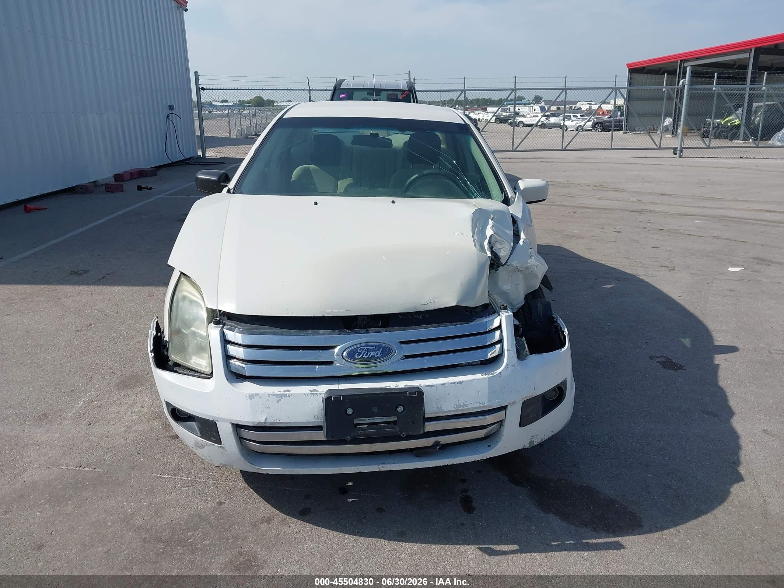 2009 Ford Fusion Se White vin: 3FAHP07Z19R191384