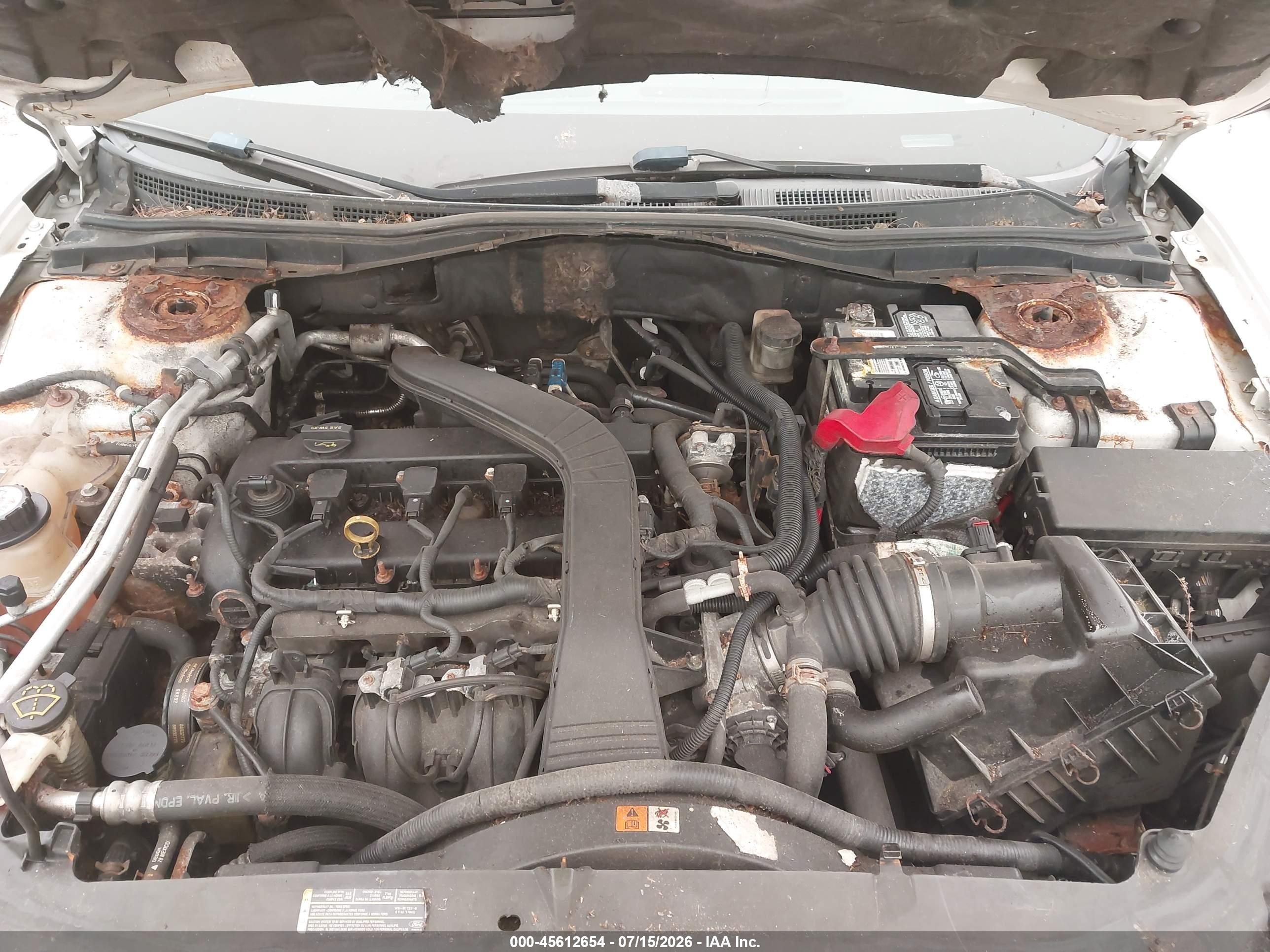 2009 Ford Fusion Se White vin: 3FAHP07Z19R211553