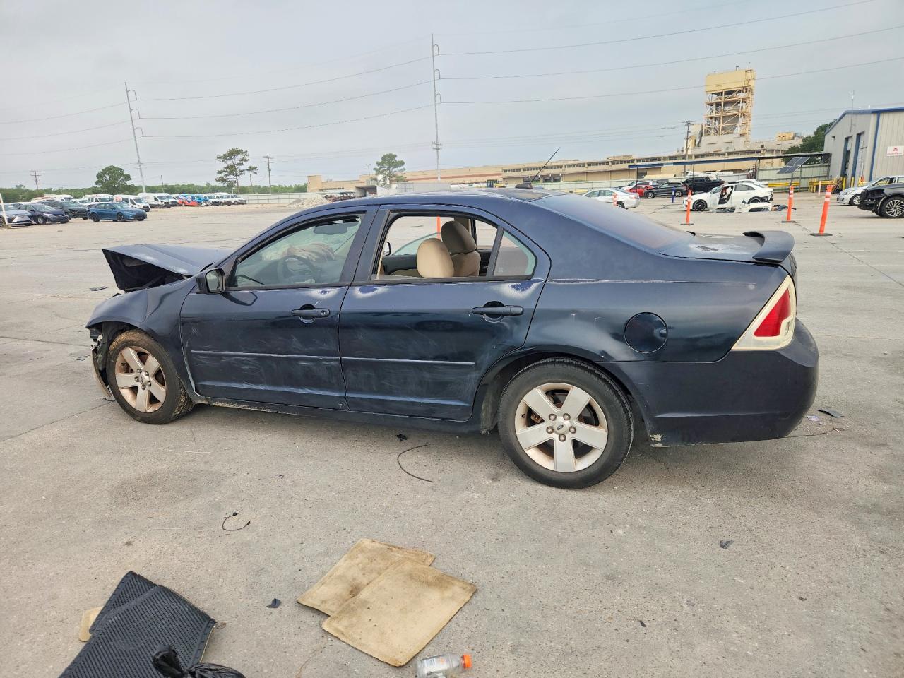 2009 Ford Fusion Se Blue vin: 3FAHP07Z19R214923