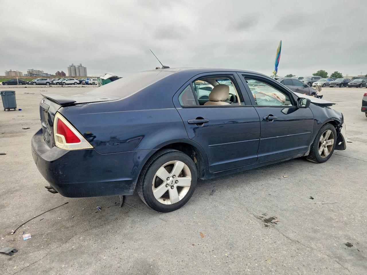 2009 Ford Fusion Se Blue vin: 3FAHP07Z19R214923
