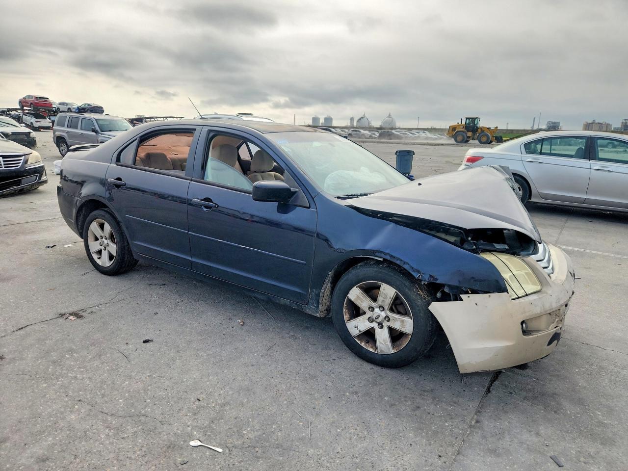 2009 Ford Fusion Se Blue vin: 3FAHP07Z19R214923